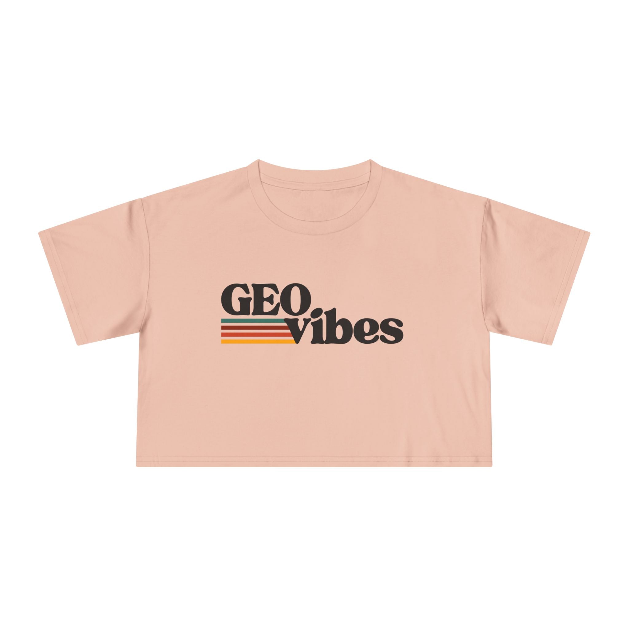 Pale Pink Women's Geology T-Shirt -  Geo Vibes