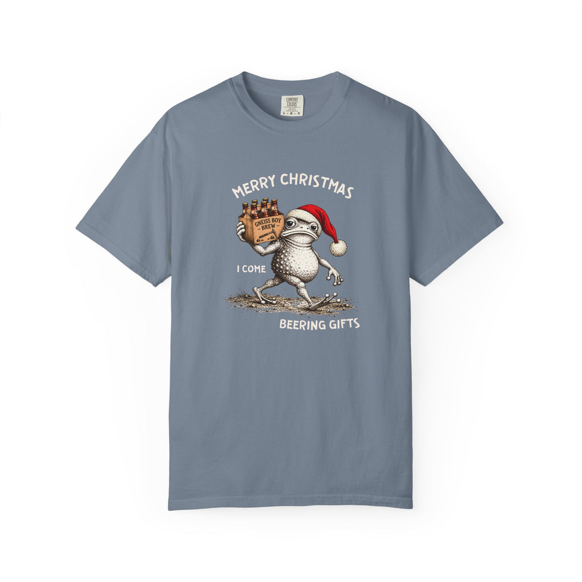 Geology Holiday T-Shirt: Merry Christmas I Come Beering Gifts