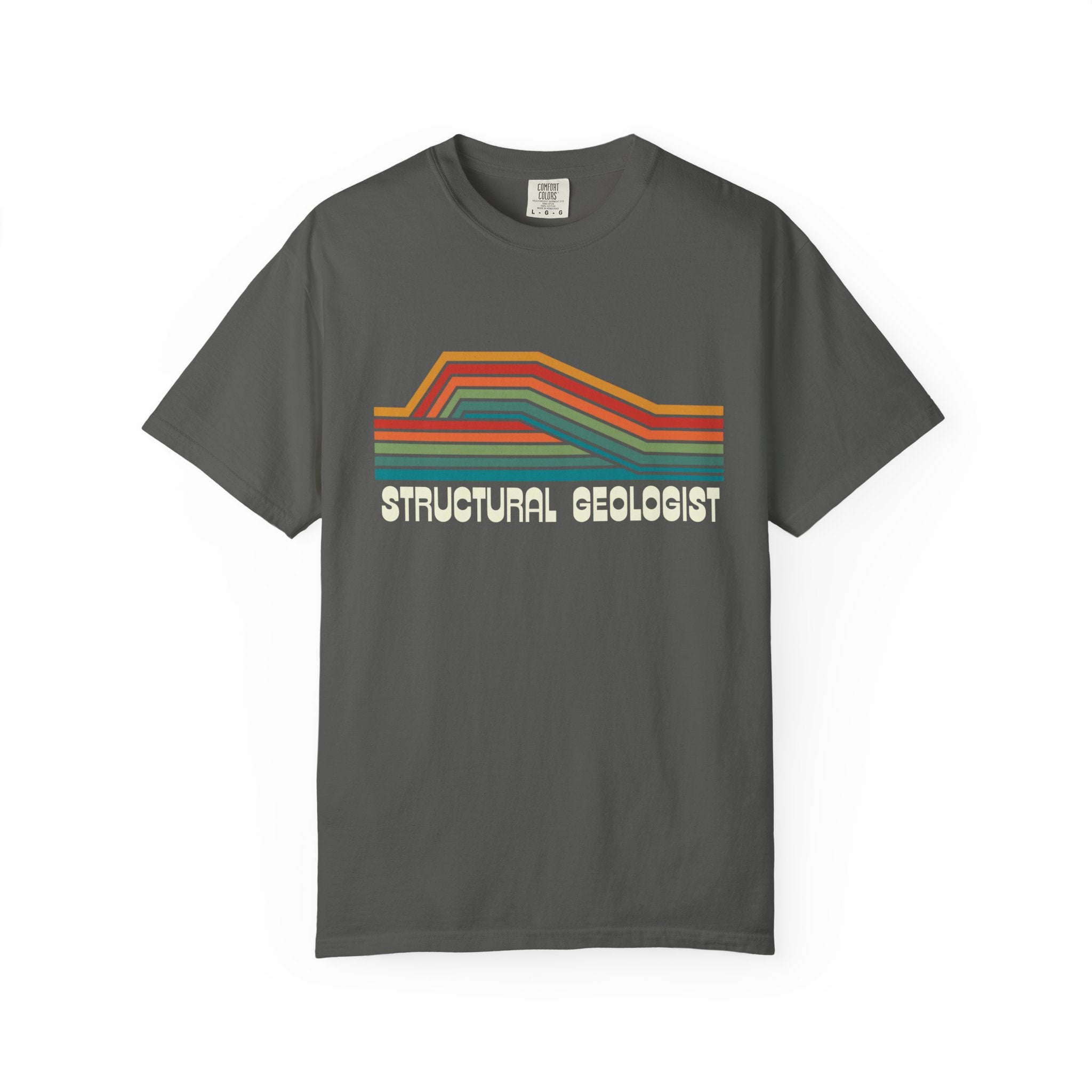 True Navy Funny Geology T-Shirt: Discipline - Structural Geologist