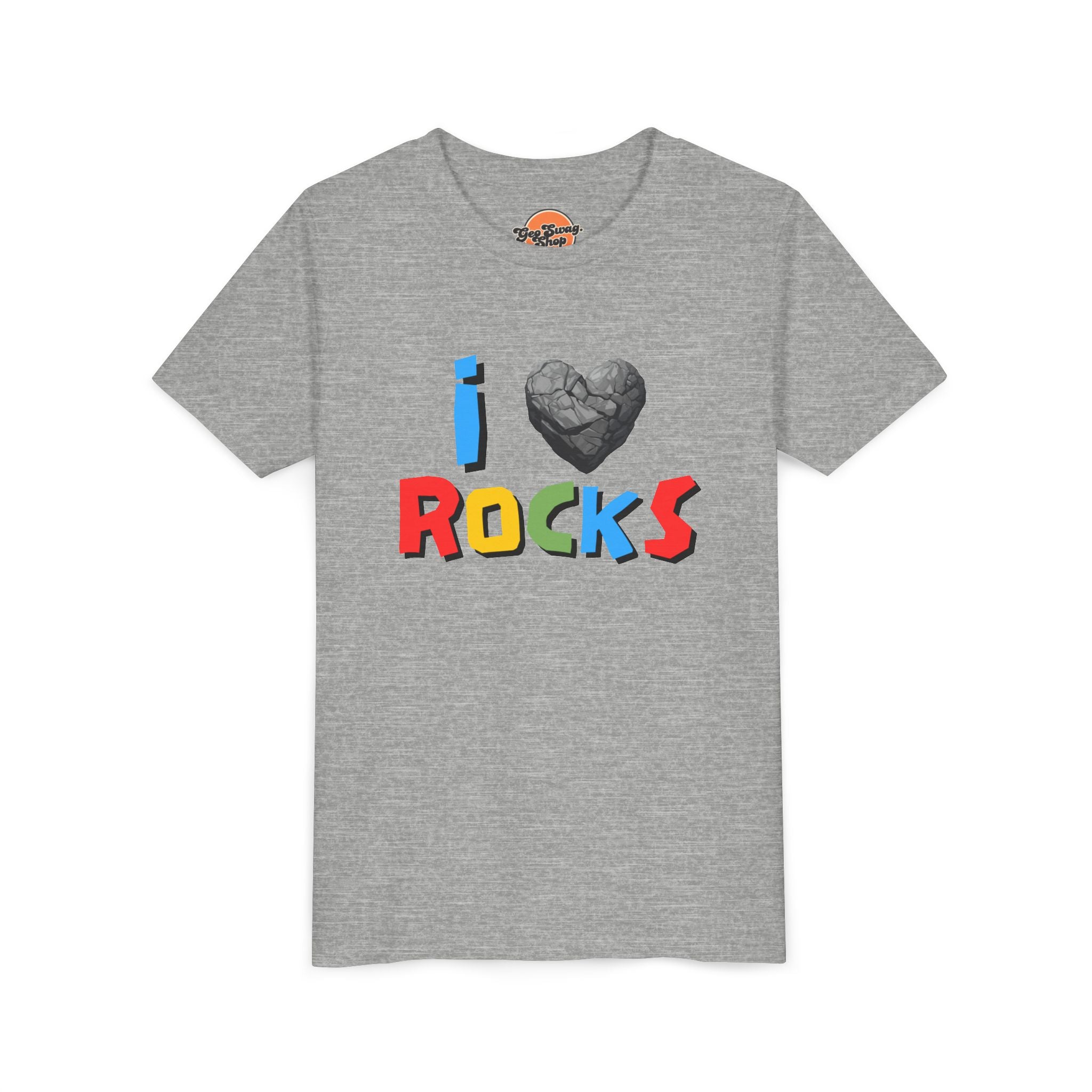 Youth Tee: I Love Rocks