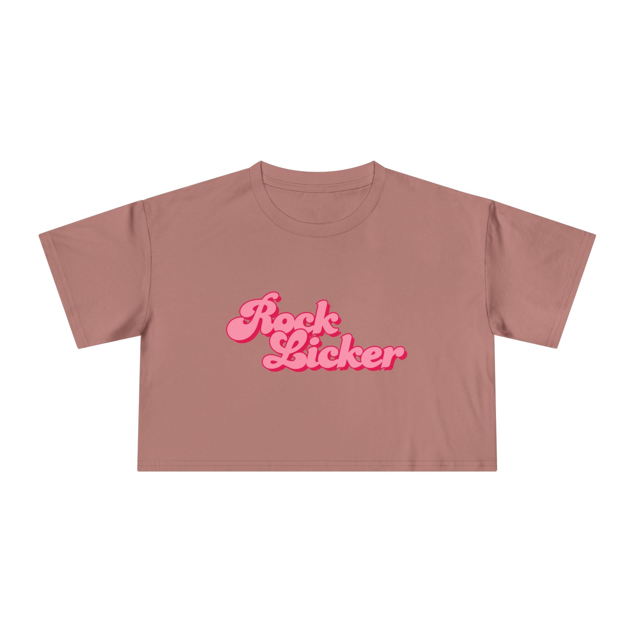 Ecru Women's Geology T-Shirt -  Rock Licker Pink Text