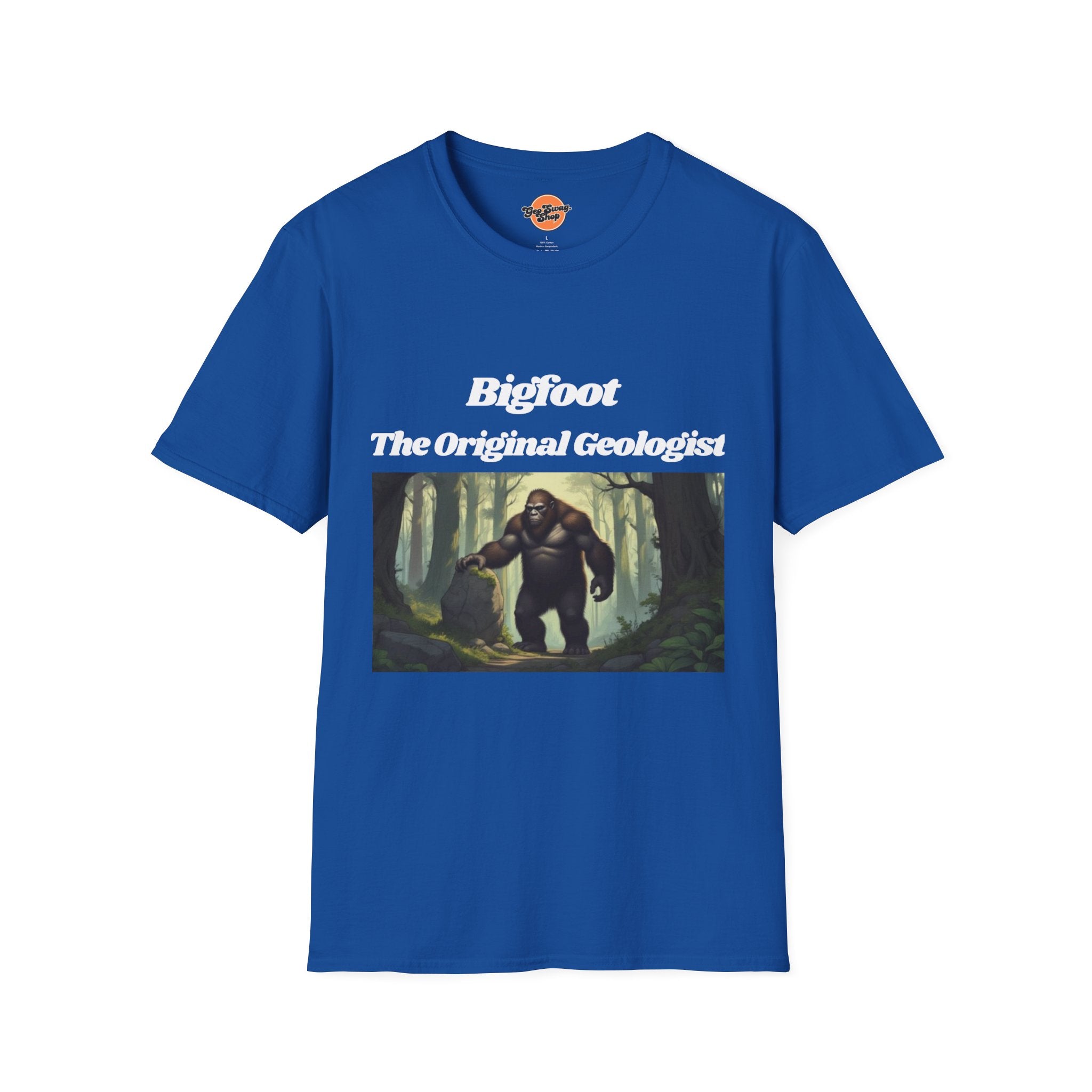 Graphic Tee: Bigfoot the Original Geologist T-Shirt V3