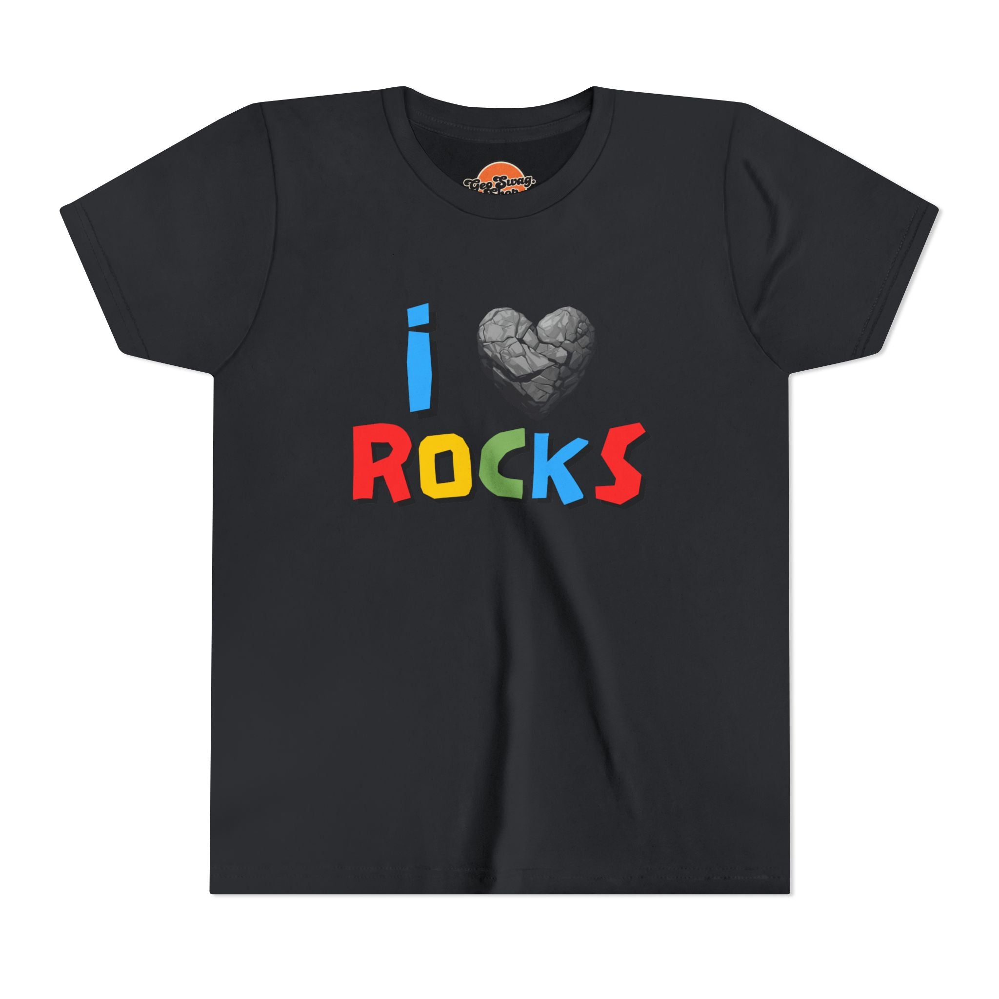 Youth Tee: I Love Rocks