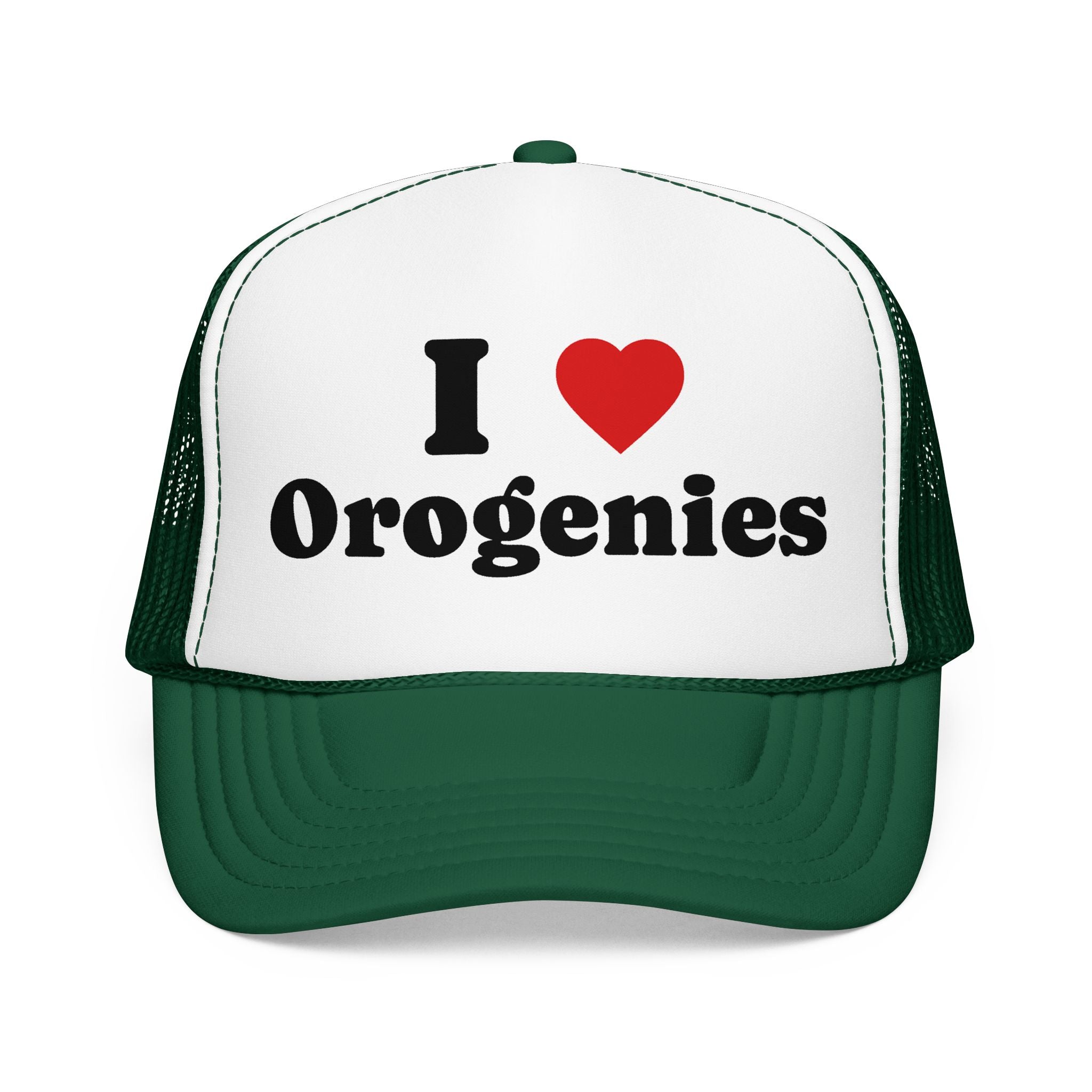 Trucker Hat: I Love Orogenies