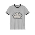 Heather Grey/Black Funny Geology Ringer T-Shirt: But You Can Buy a Rock