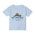 White Toddler Geology T-Shirt: Rocks Collector