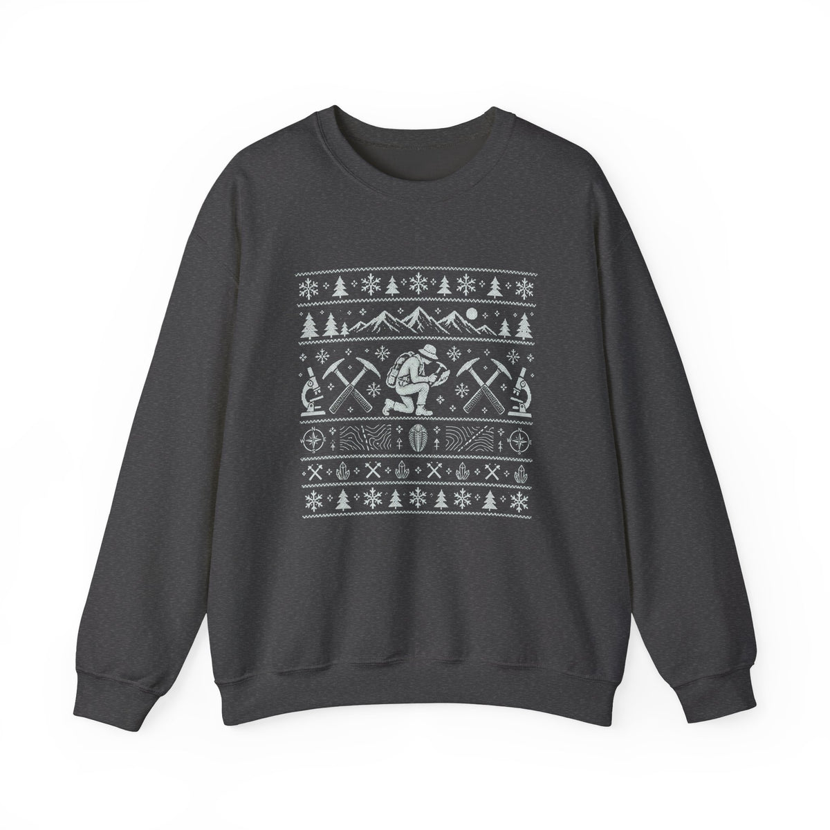 Geology Holiday Sweatshirt Crewneck: Classic Ugly Sweater