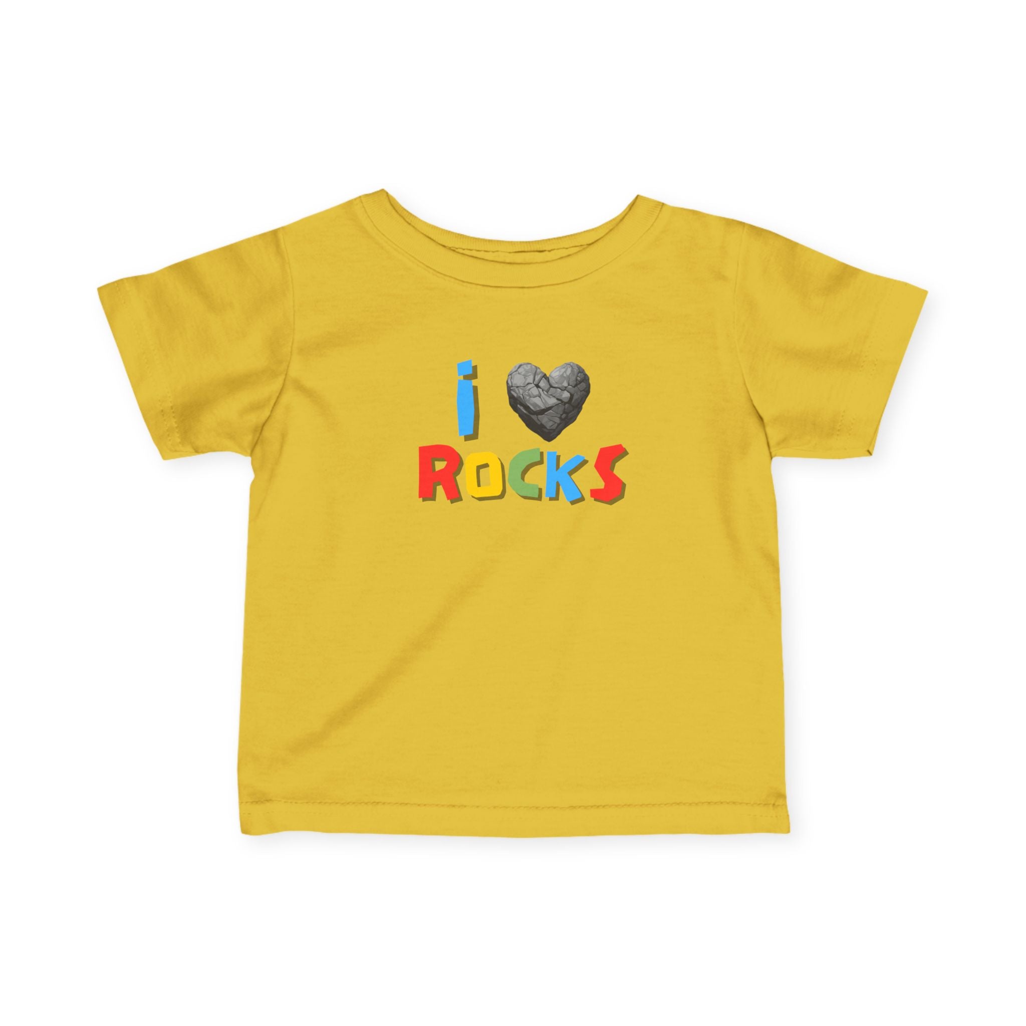 Baby Tee: I Love Rocks