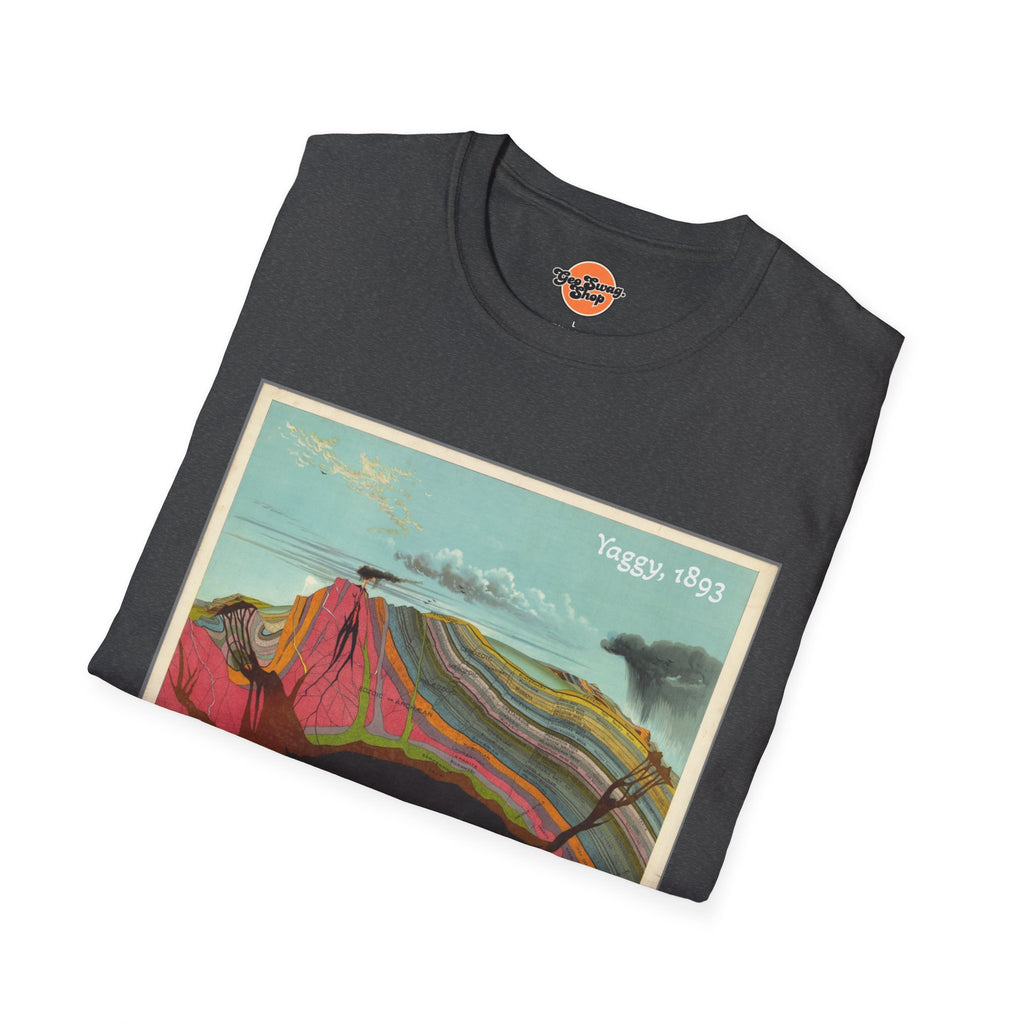 Graphic Tee: Historic Collections - Levi Yaggy Geology Cross Section 1893
