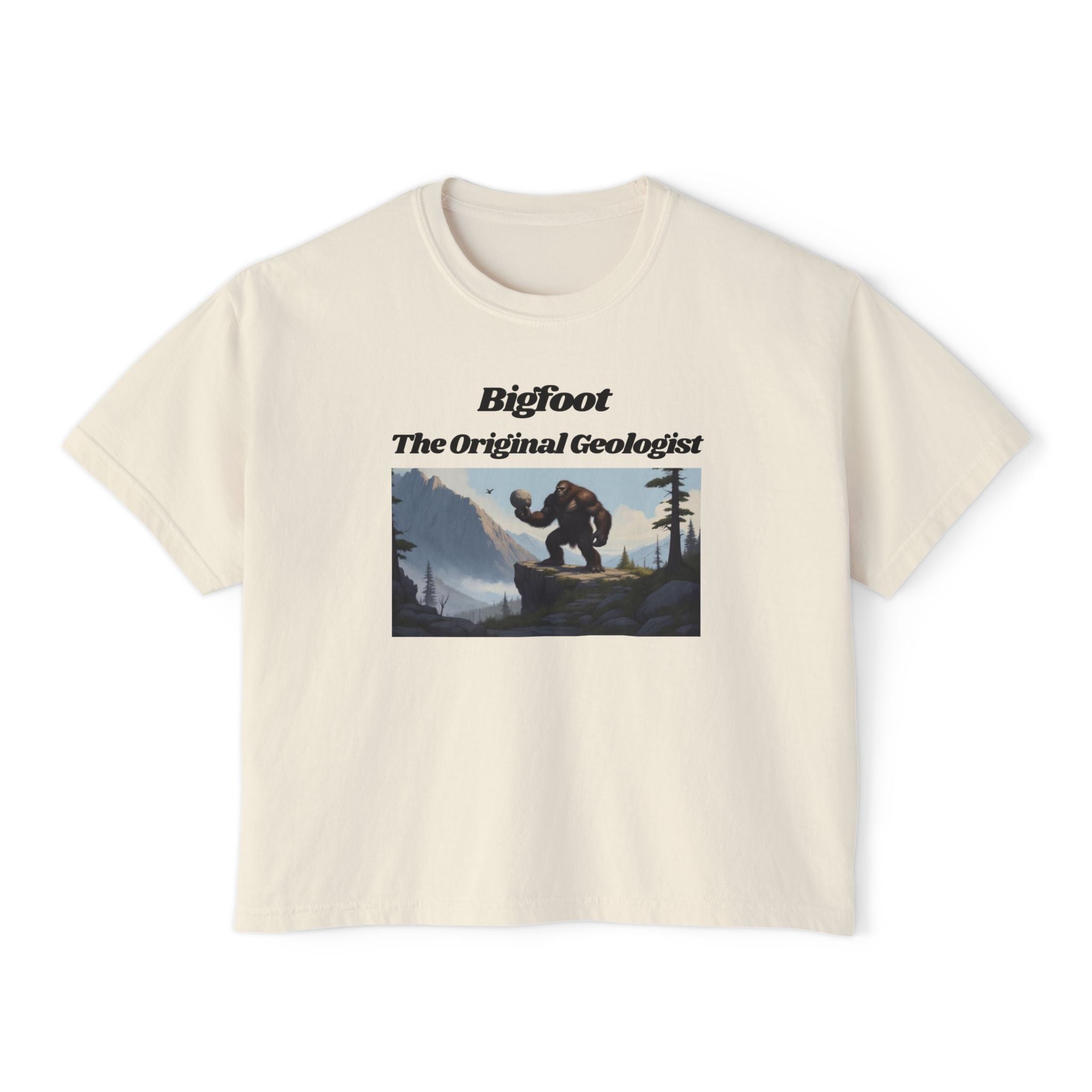 Boxy Tee: Bigfoot the Original Geologist V2