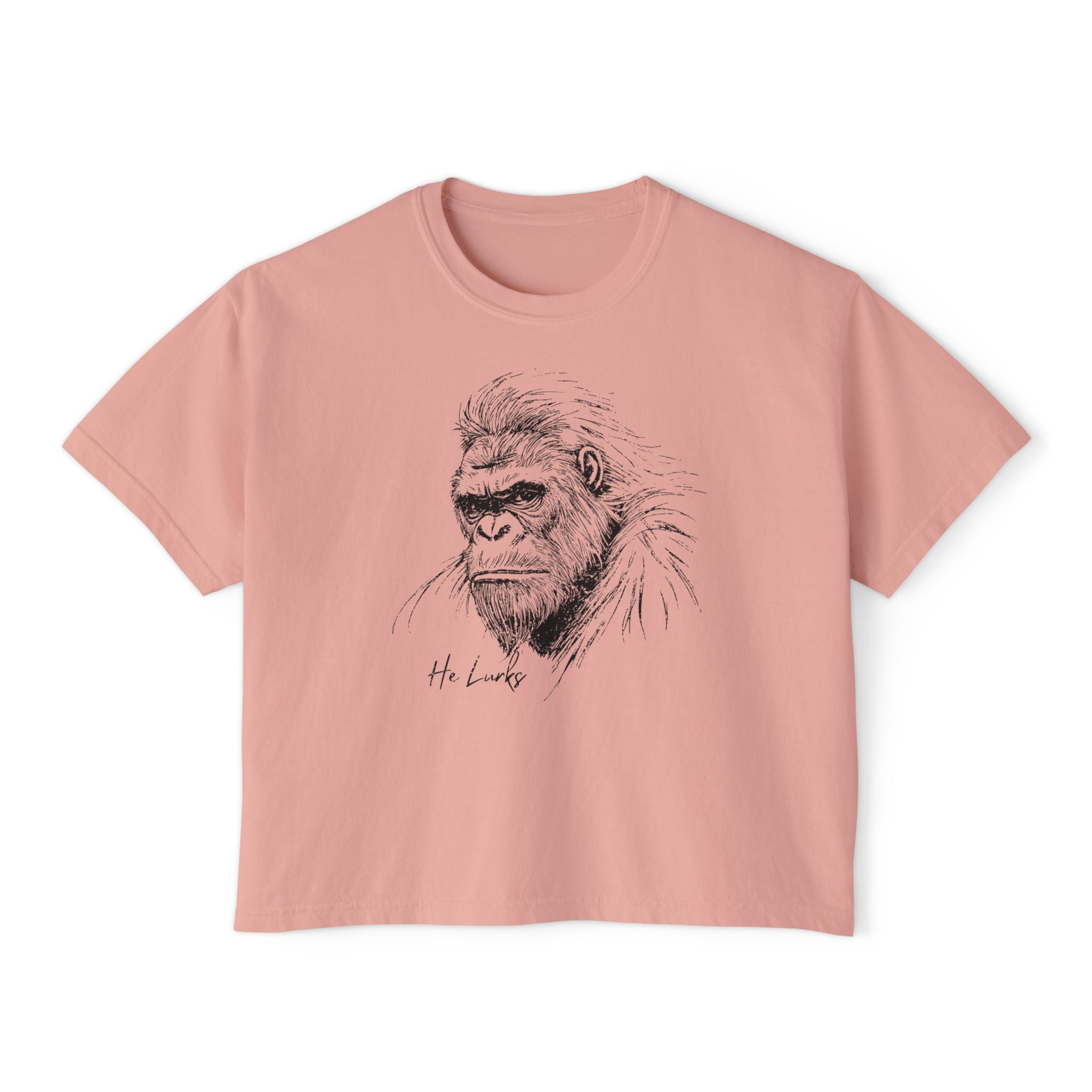 Orchid Women's Bigfoot T-Shirt - Bigfoot - He Lurks