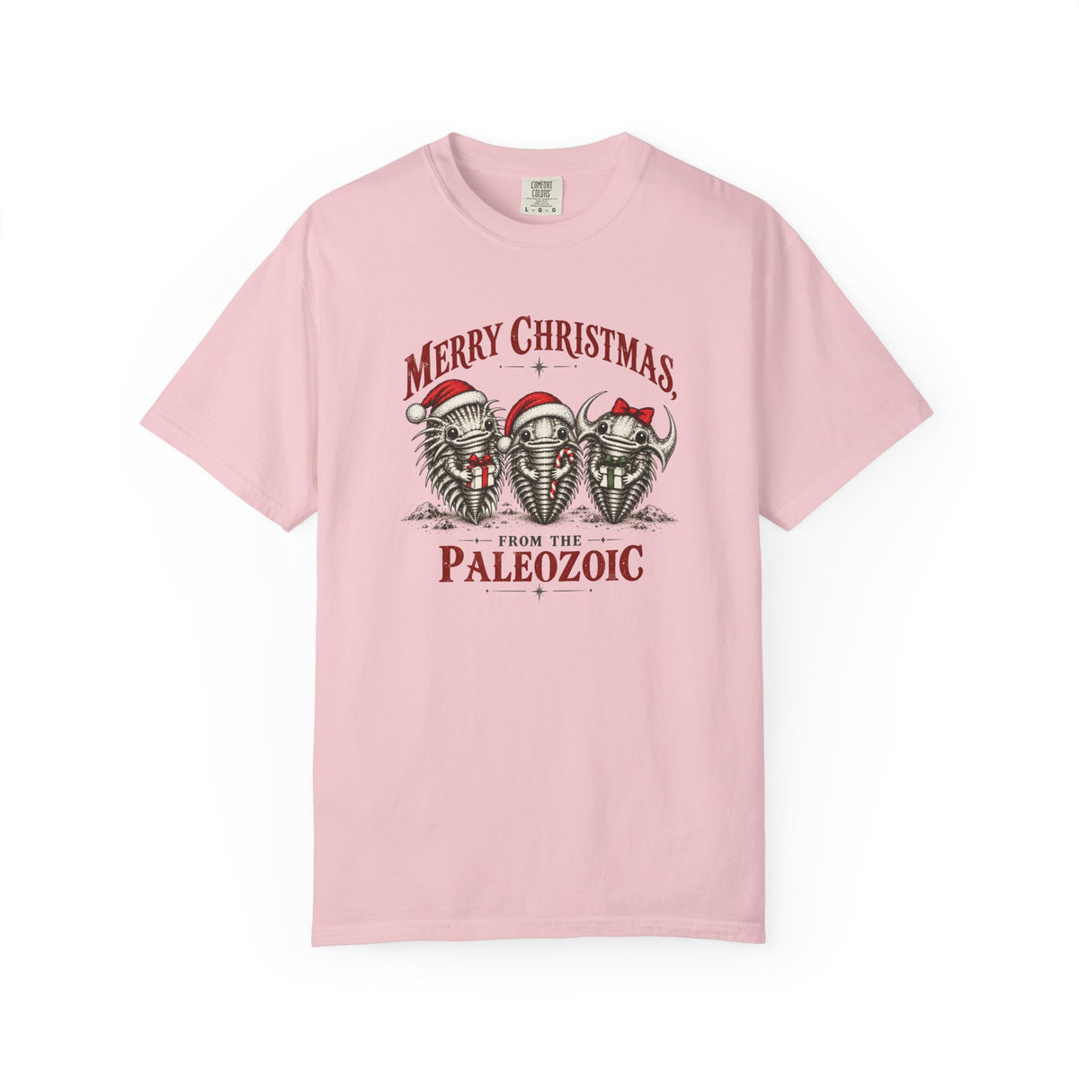 Geology Holiday T-Shirt: Merry Christmas from the Paleozoic