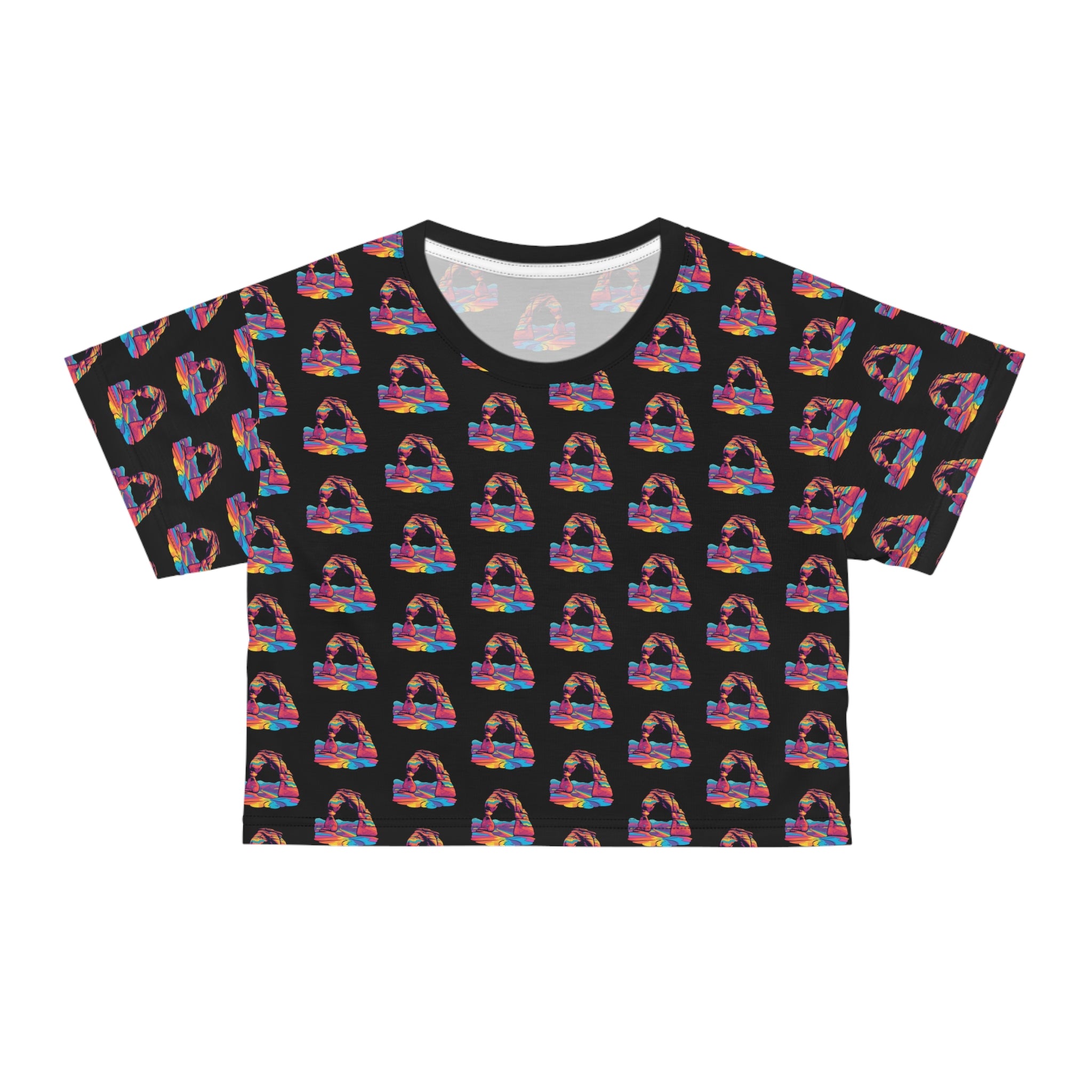NP: Arches Crop Tee V1 —  All-Over Print