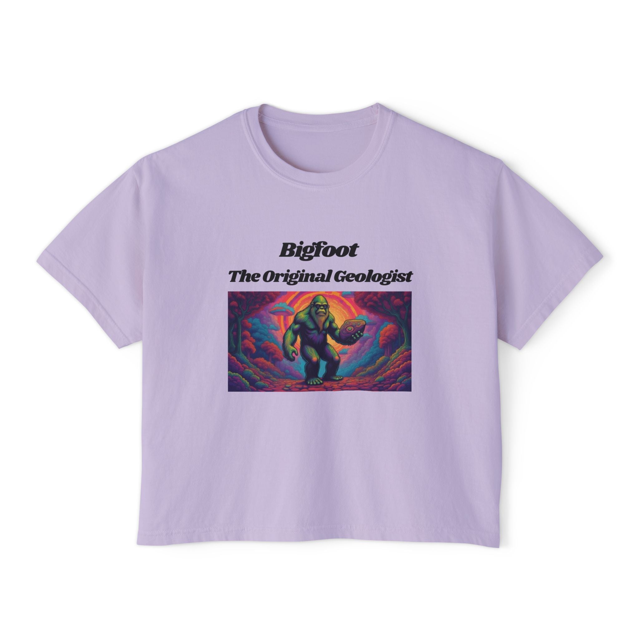 Boxy Tee: Bigfoot the Original Geologist V1