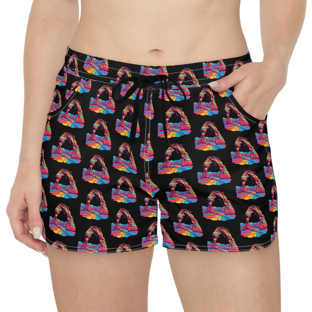 NP: Arches V1 Women's Yoga Pose Casual Shorts