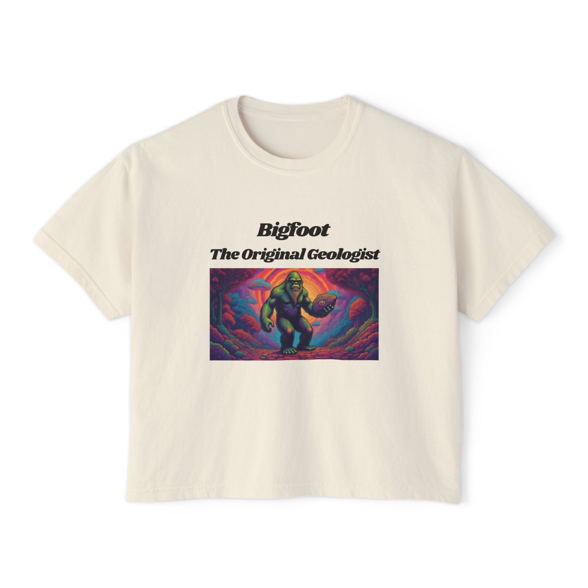 Boxy Tee: Bigfoot the Original Geologist V1