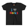 Youth Tee: I Love Rocks