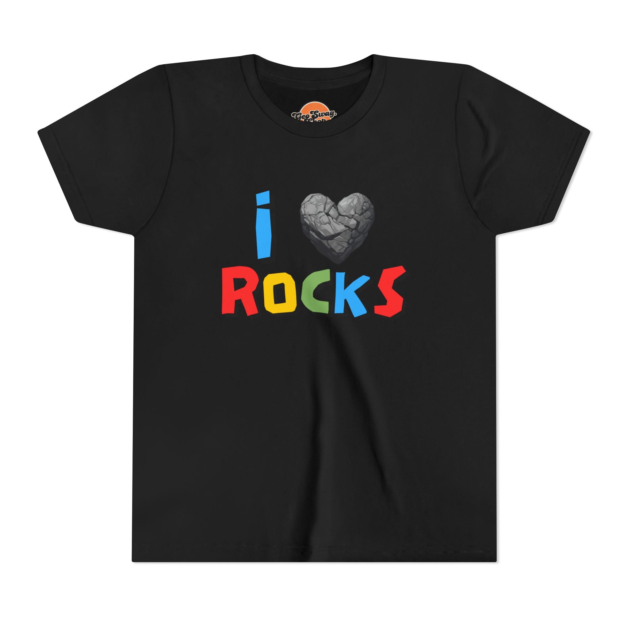 Youth Tee: I Love Rocks