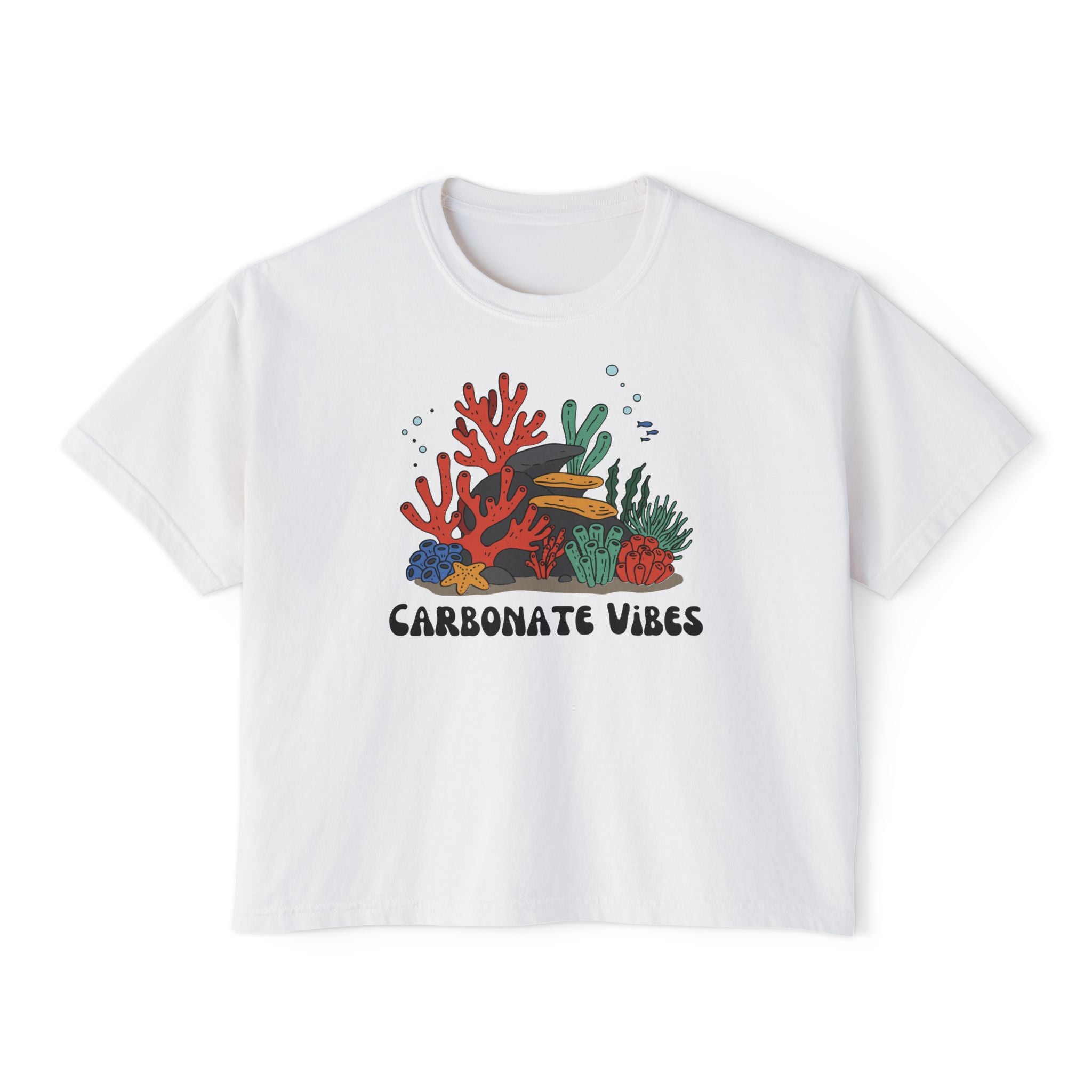 Ivory Women's Geology T-Shirt -  Carbonate Vibes