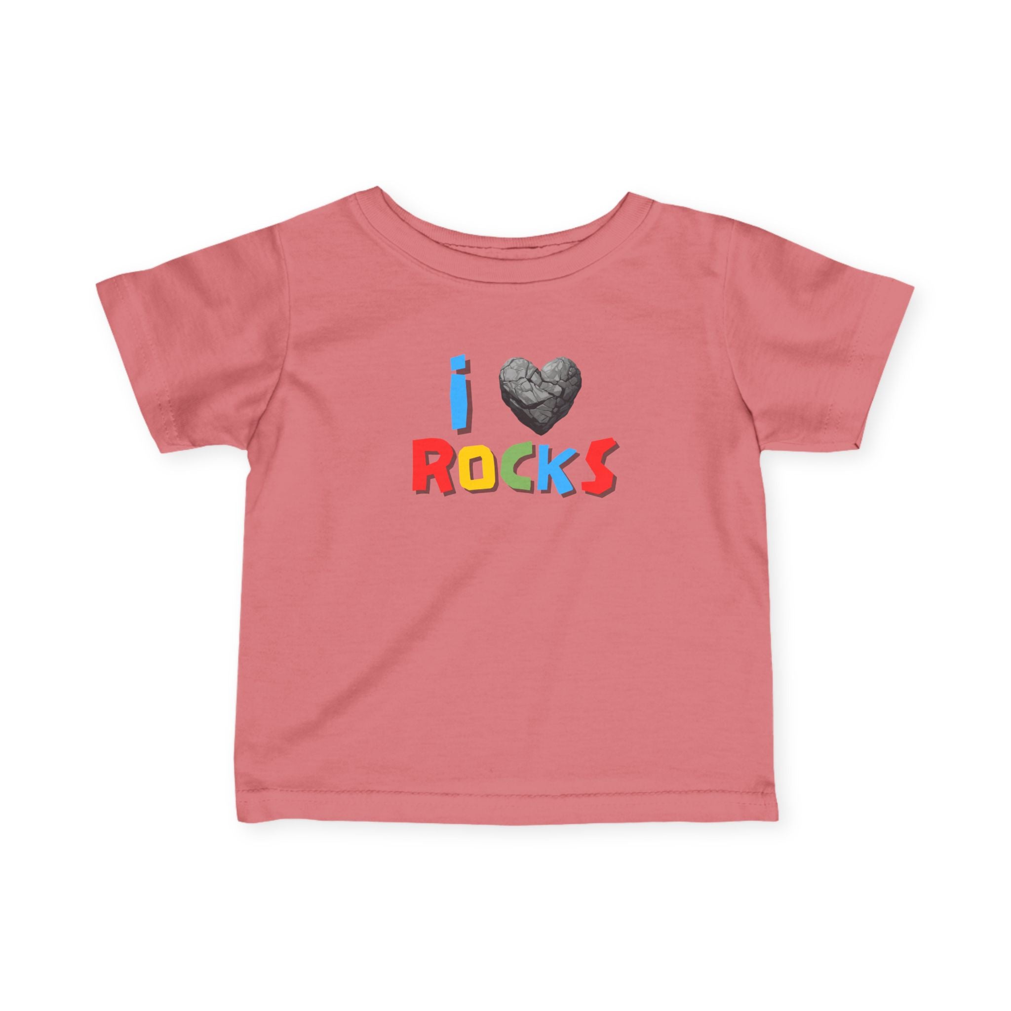 Baby Tee: I Love Rocks