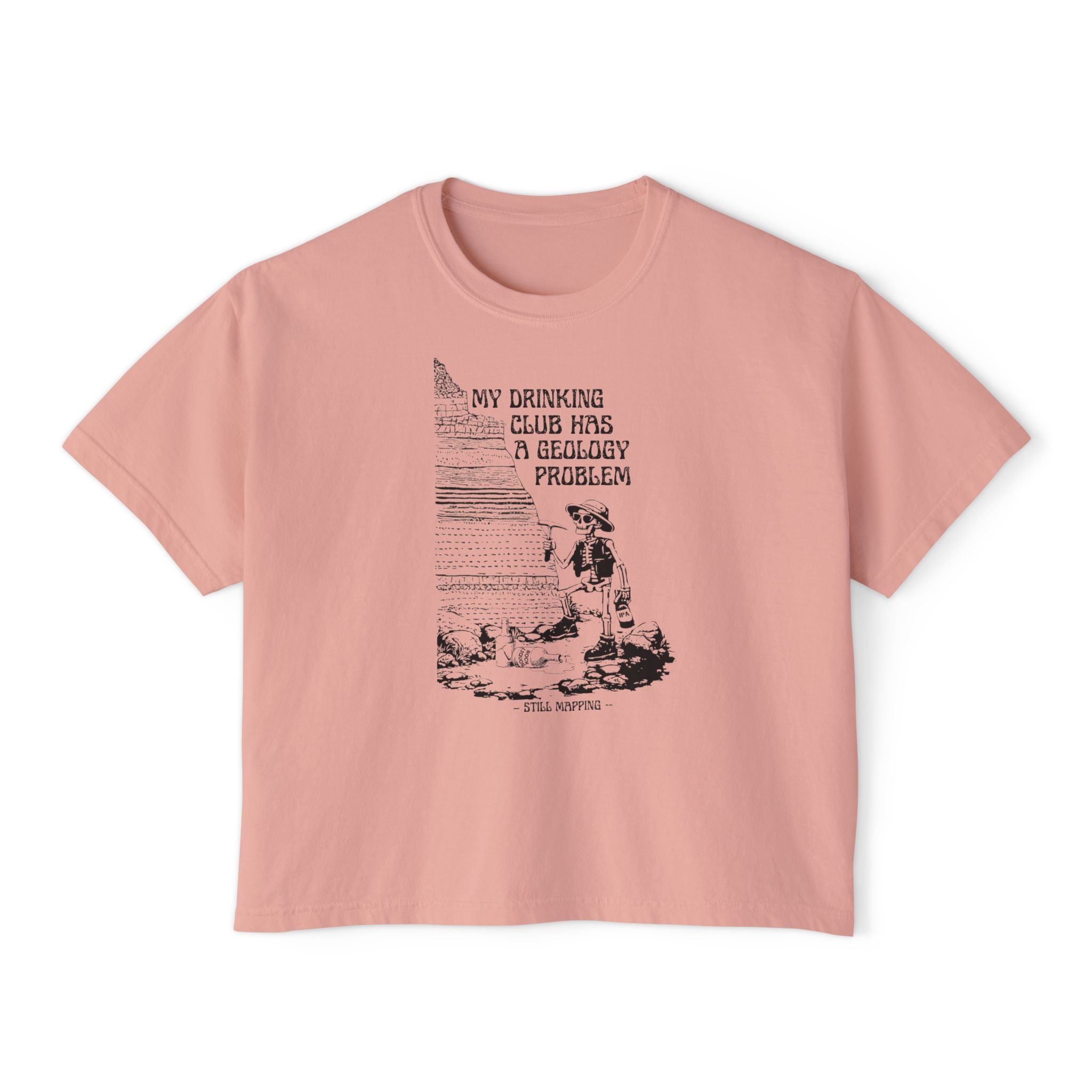 Boxy Tee: My Drinking Club Has a Geology Problem