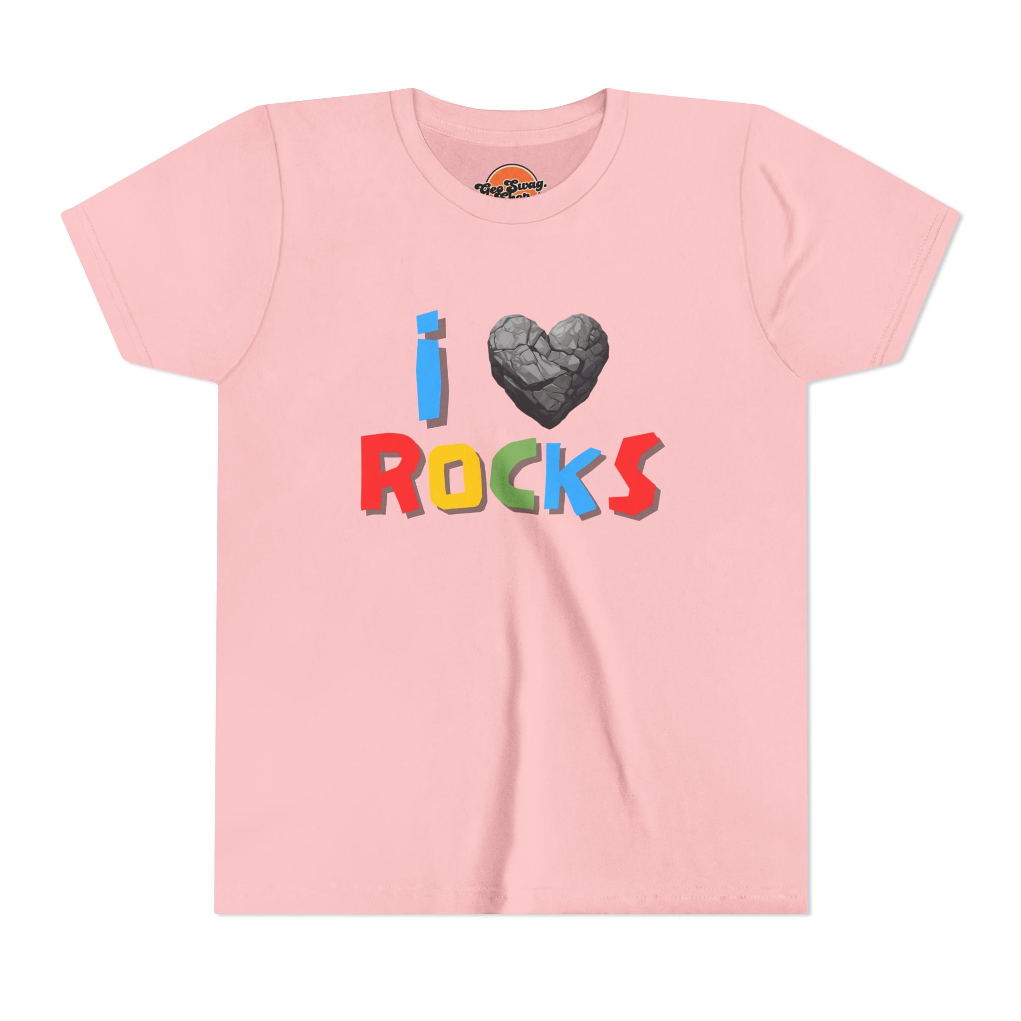 Youth Tee: I Love Rocks