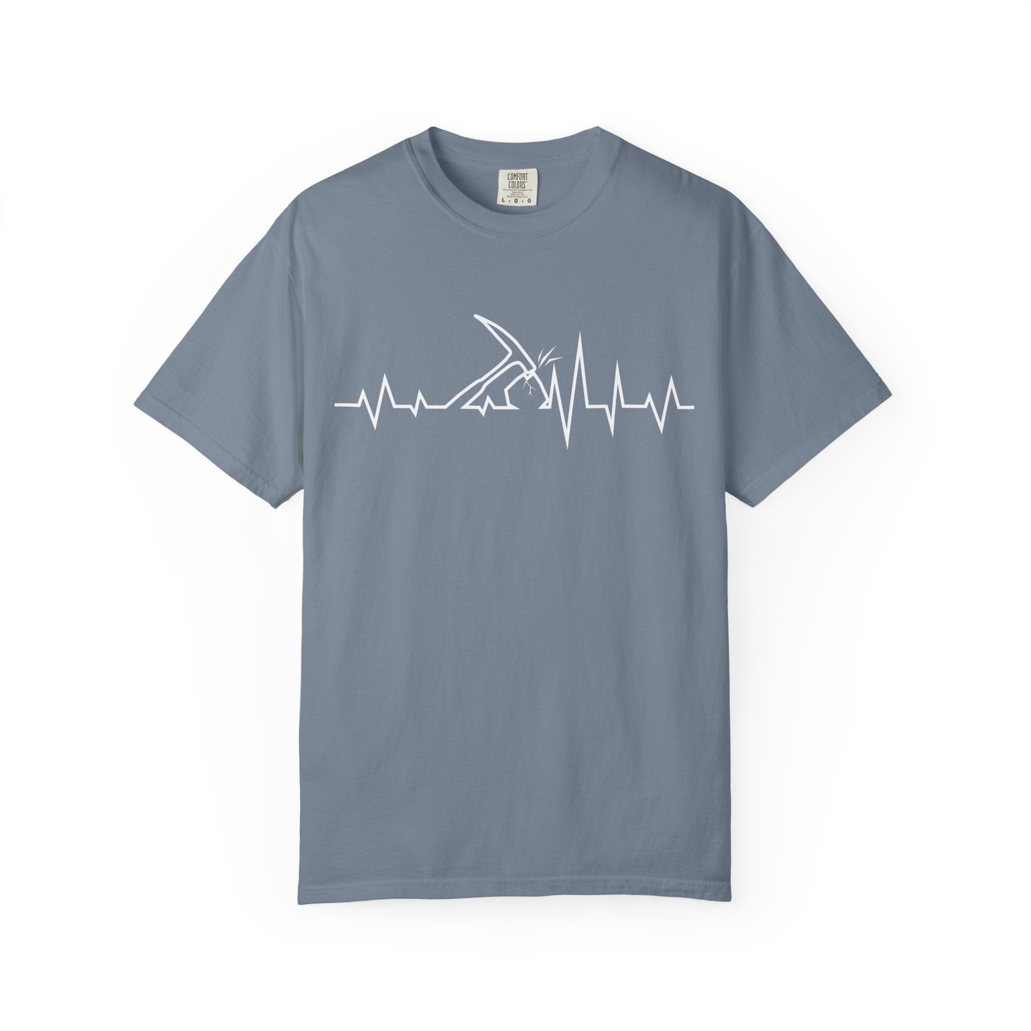 Seafoam Funny geology t-shirt - Heartbeat of a Geologist