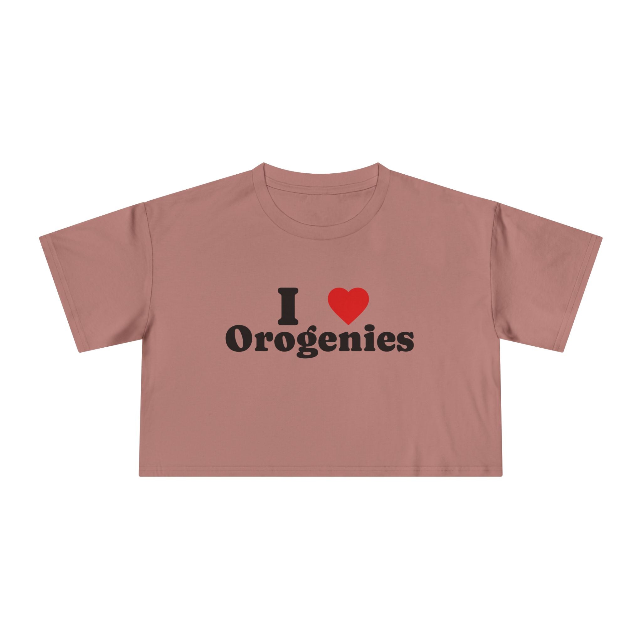 Orchid Women's Geology T-Shirt -  I Love Orogenies