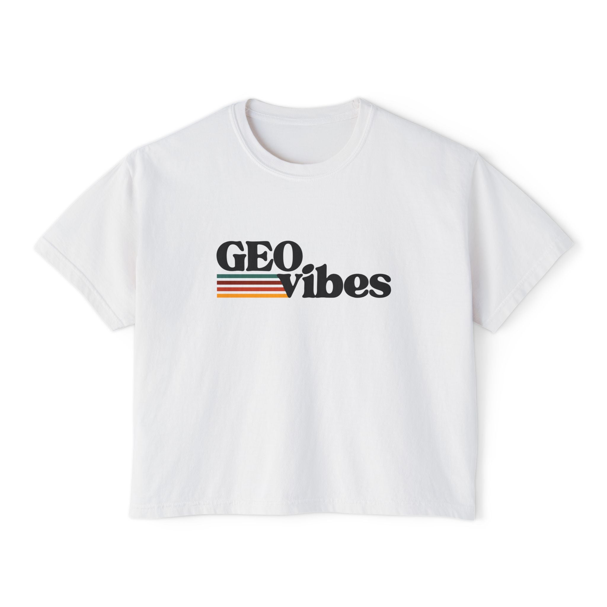 Boxy Tee: GEO Vibes
