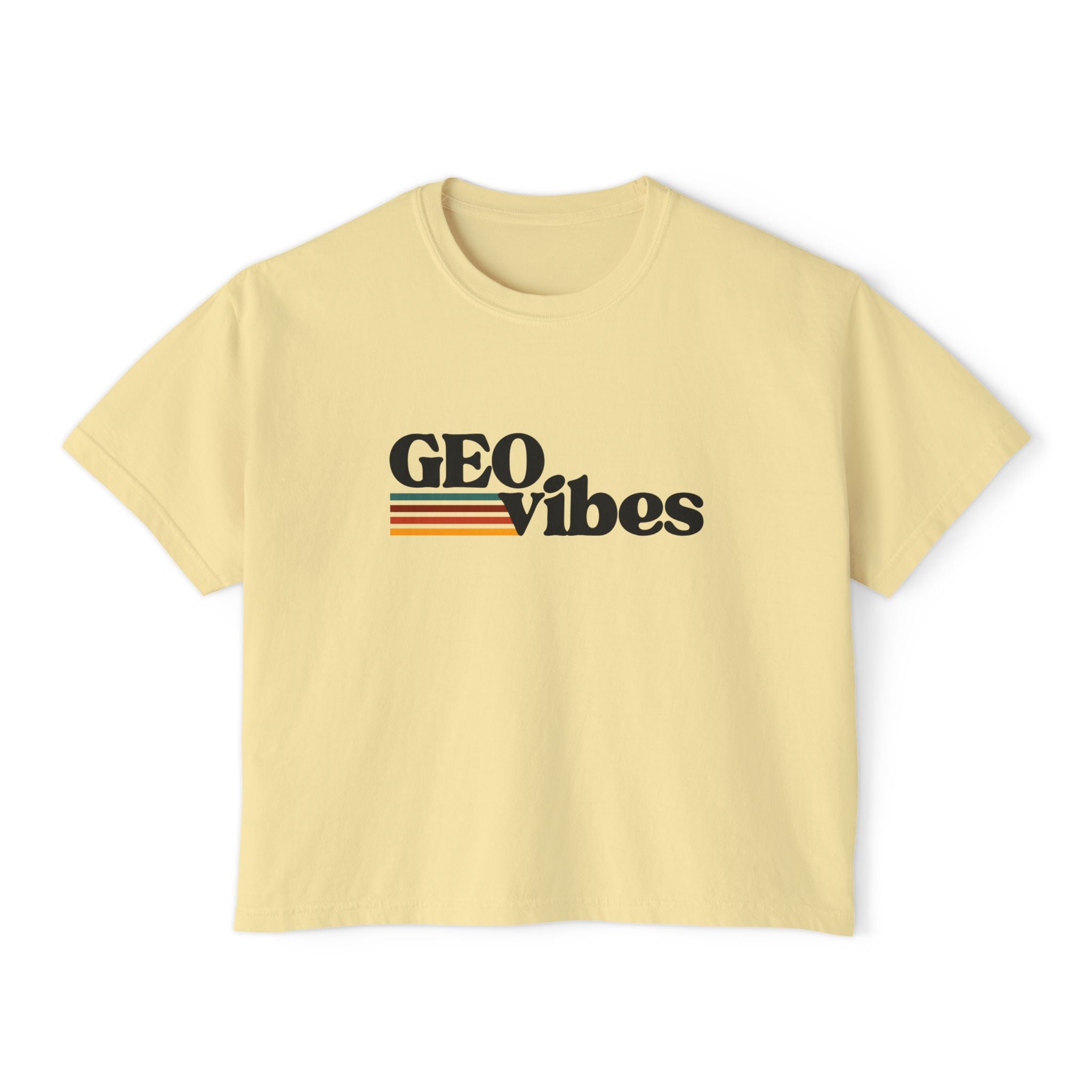 Boxy Tee: GEO Vibes