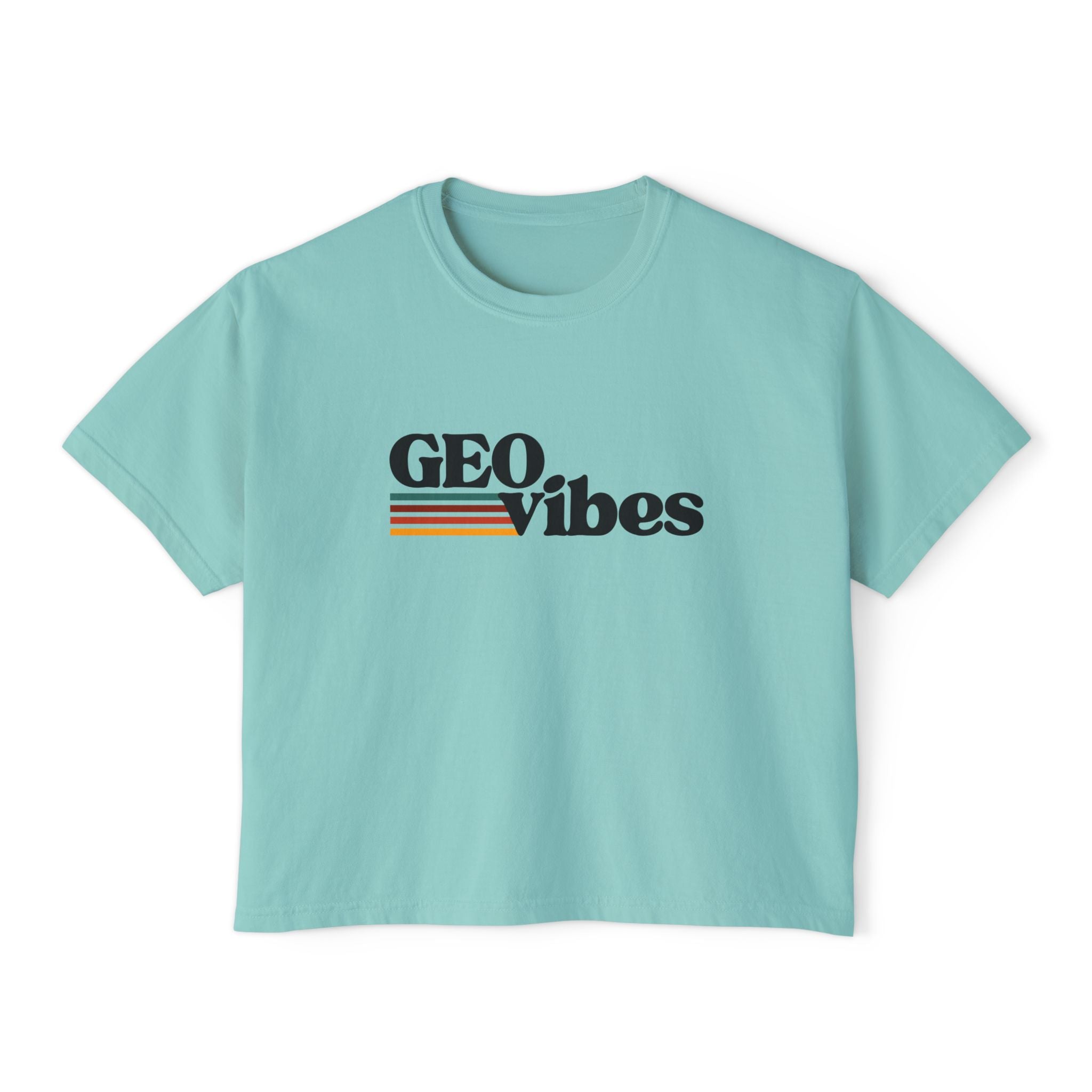 Boxy Tee: GEO Vibes