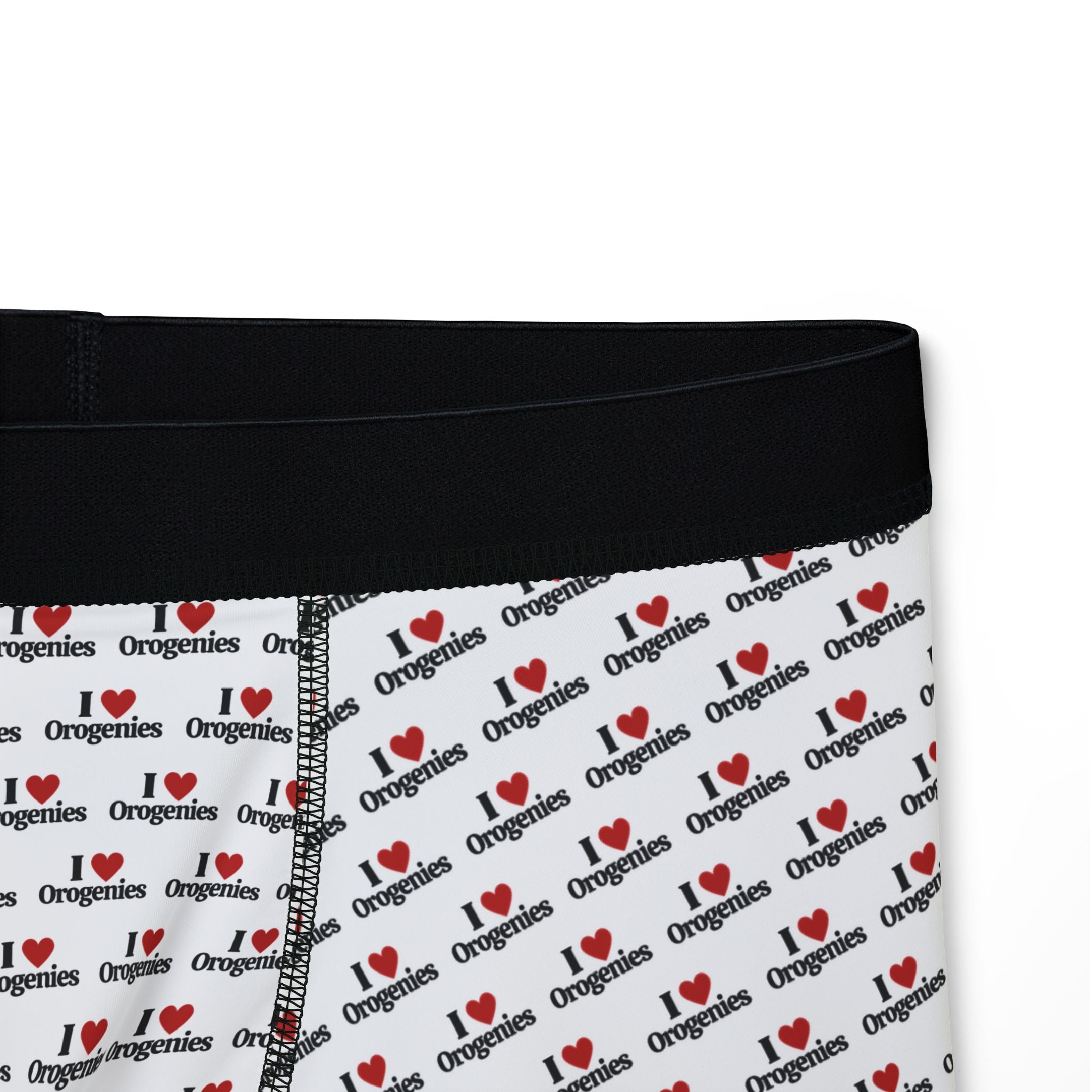 Undies: I Love Orogenies Boxers — Men's Boxer Briefs