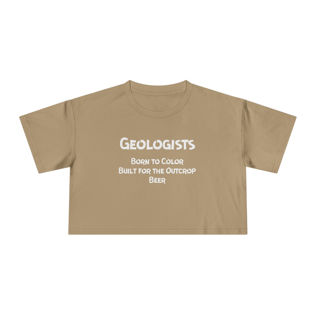 Bubblegum Women's Geology T-Shirt -  Born to Color, Outcrop, Beer
