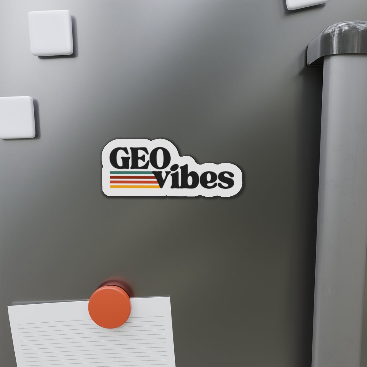 Magnet: GEO Vibes Die-Cut Magnet
