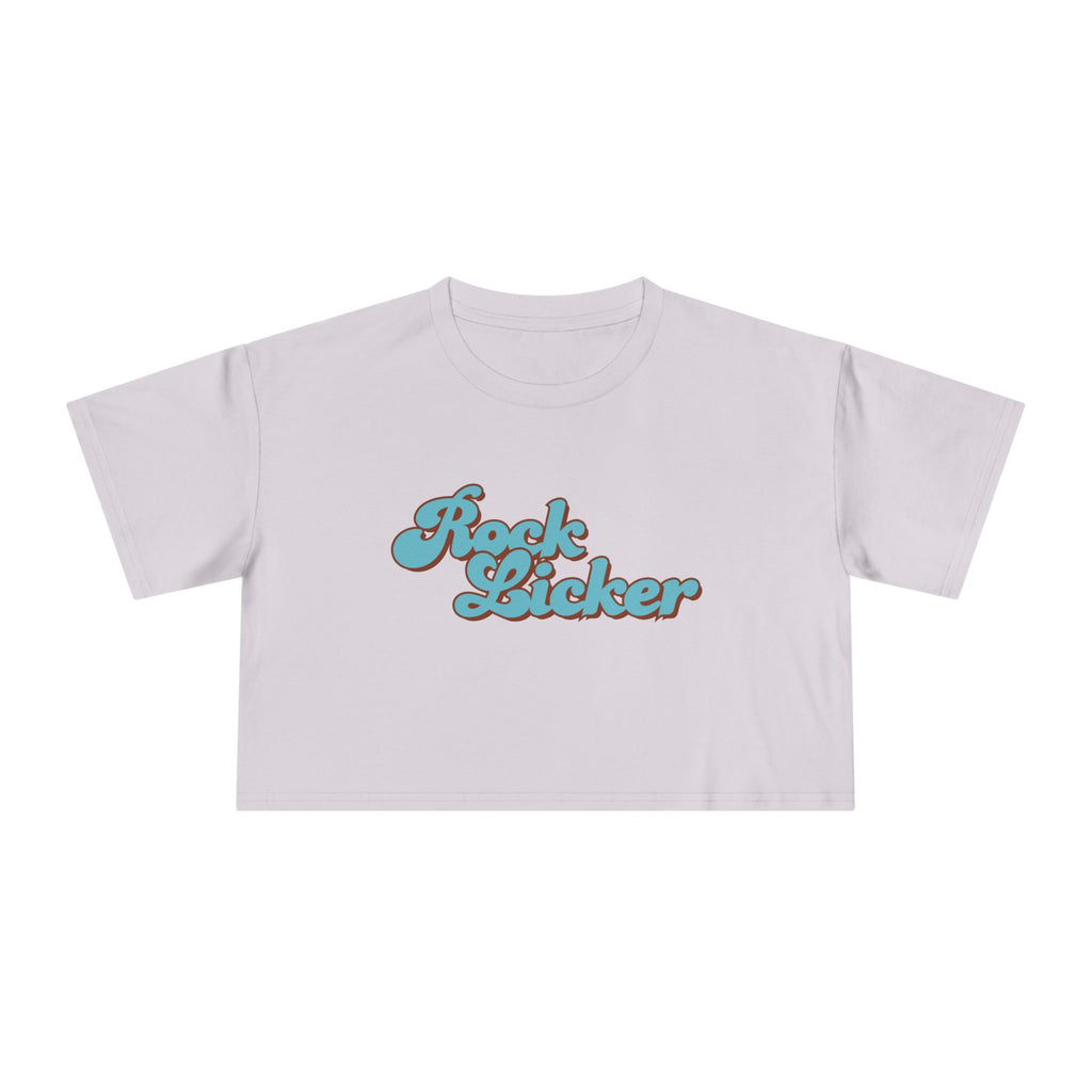Bubblegum Women's Geology T-Shirt -  Rock Licker Blue Text