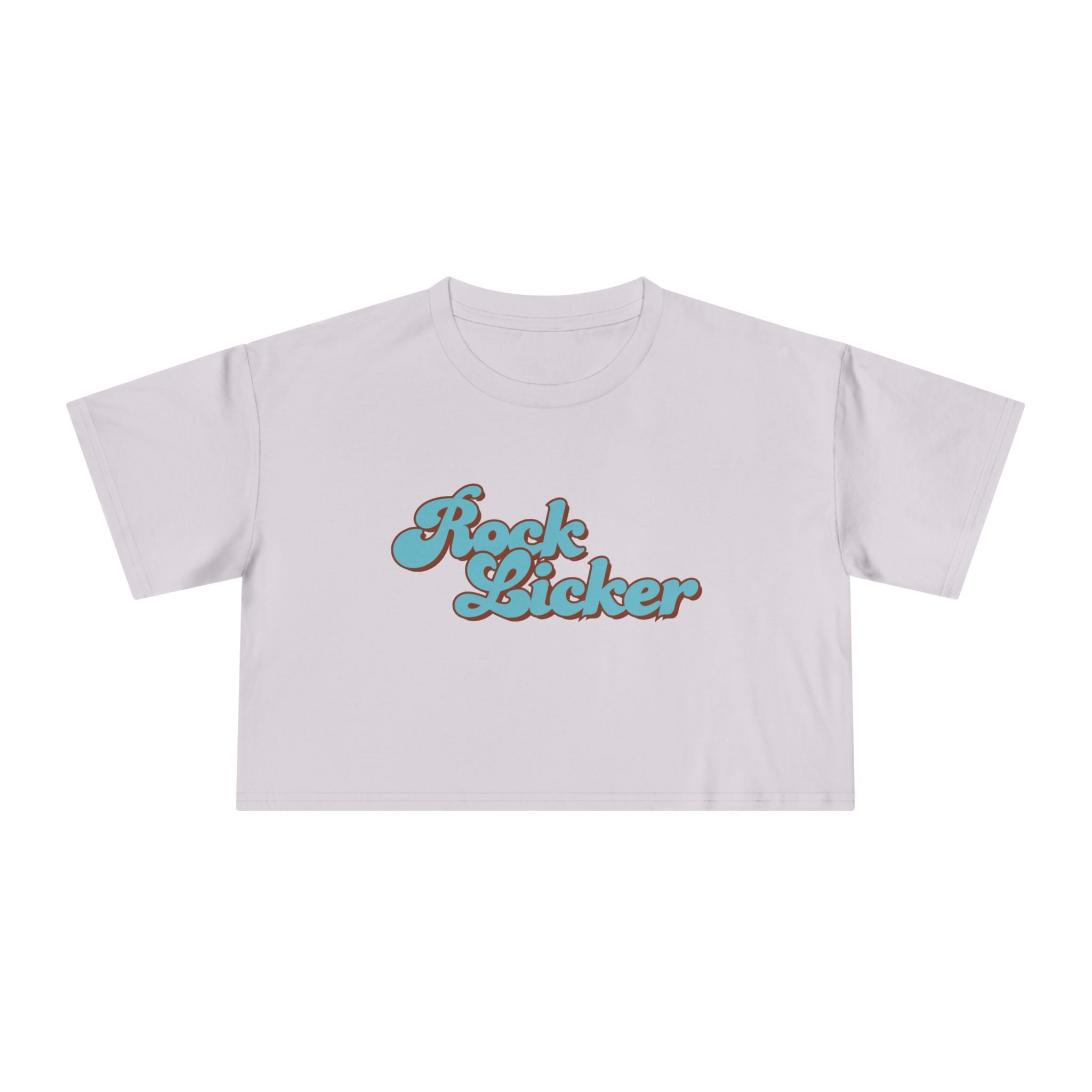 Bubblegum Women's Geology T-Shirt -  Rock Licker Blue Text