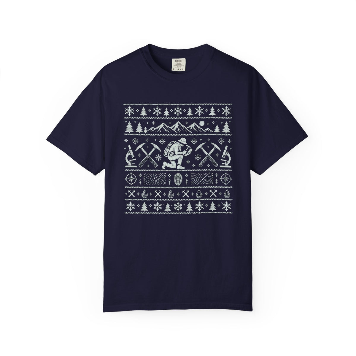 Geology Holiday T-Shirt: Classic Ugly Sweater