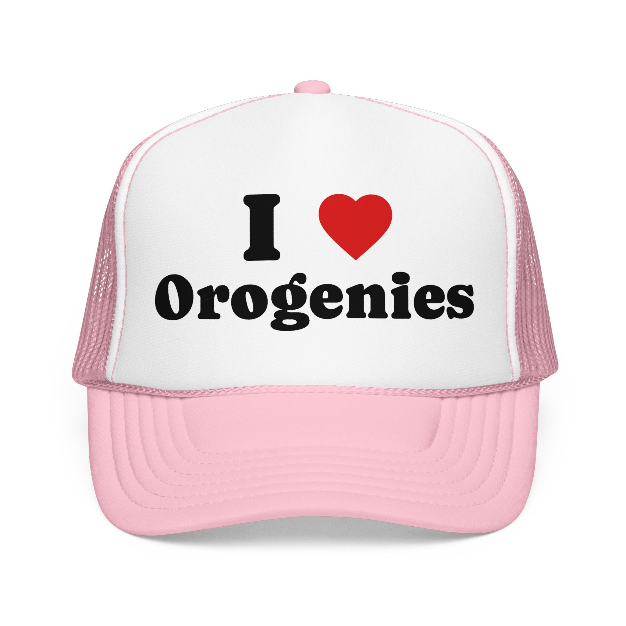Trucker Hat: I Love Orogenies