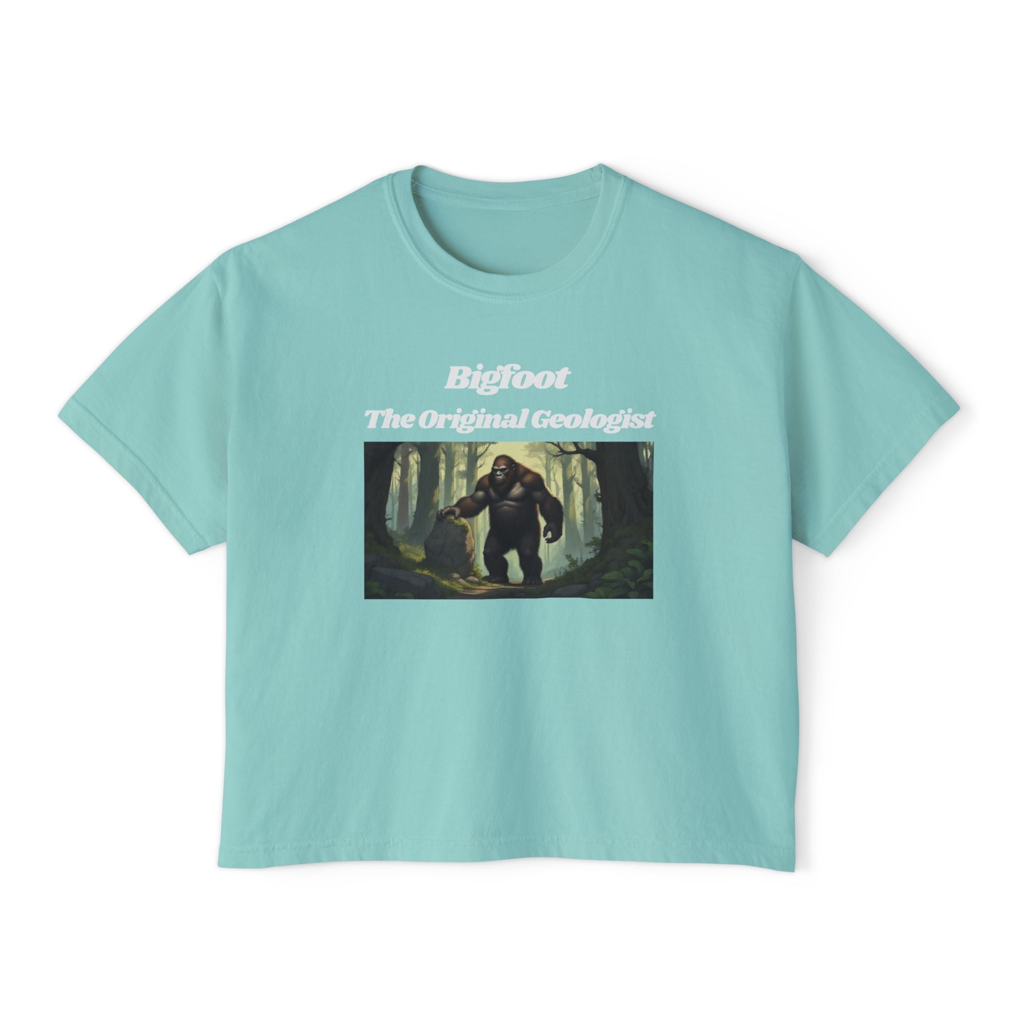 Boxy Tee: Bigfoot the Original Geologist