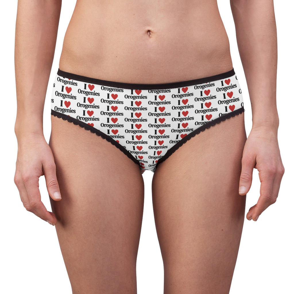 Undies: I Love Orogenies Women's Underwear