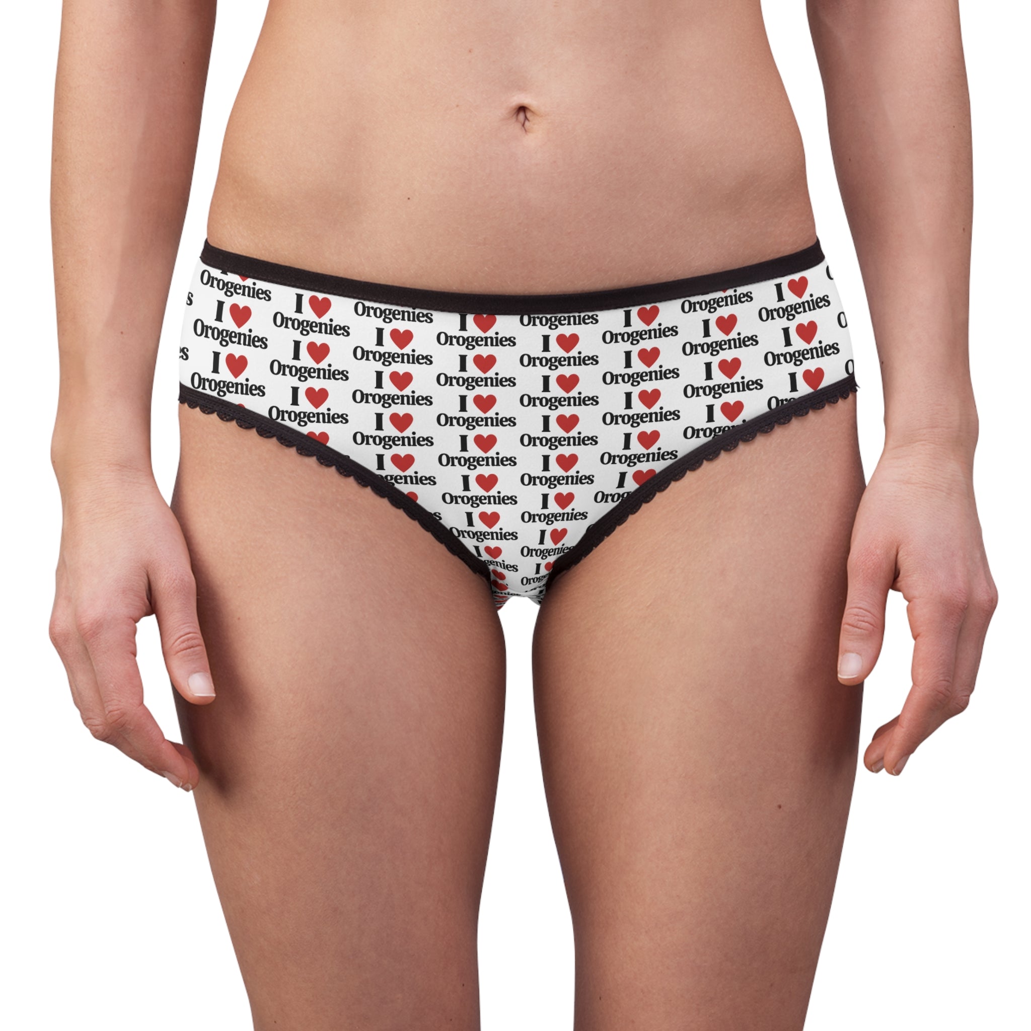 Undies: I Love Orogenies Women's Underwear