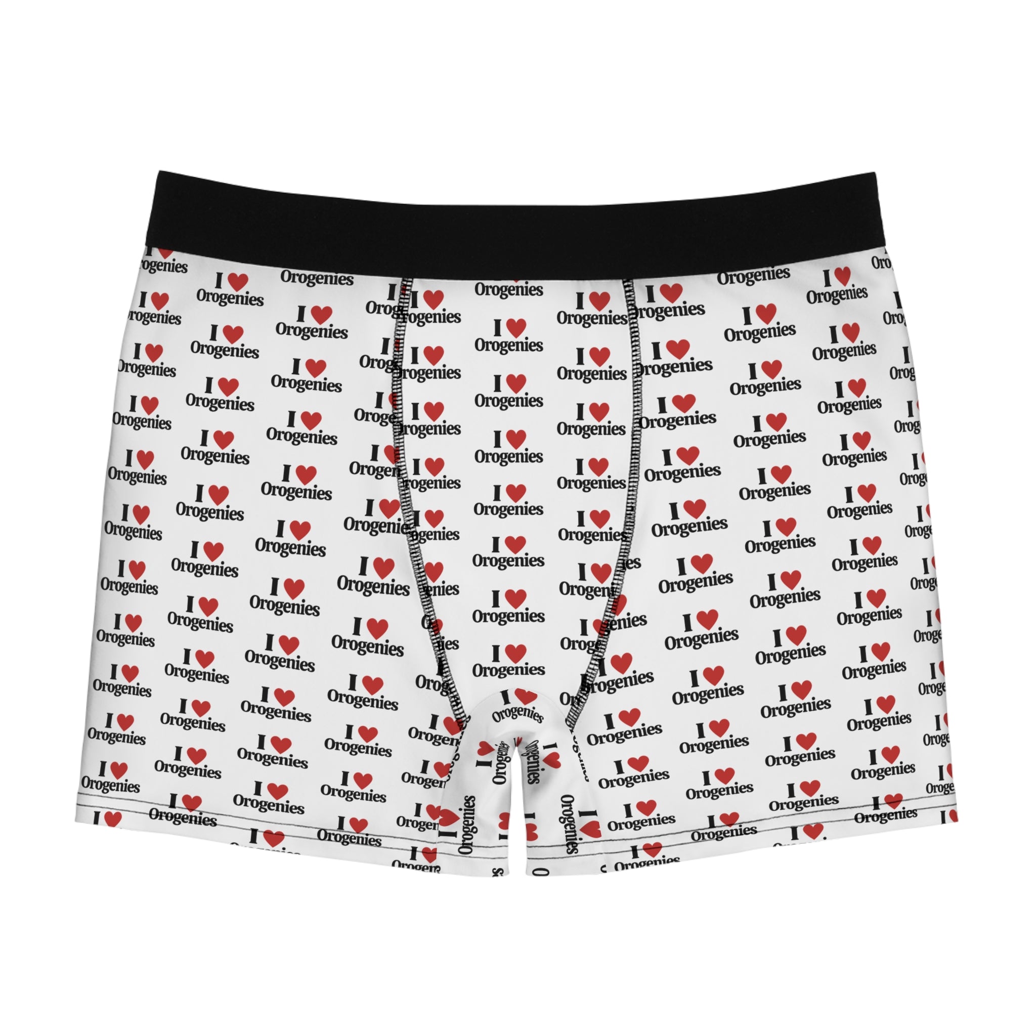 Undies: I Love Orogenies Men's Boxers