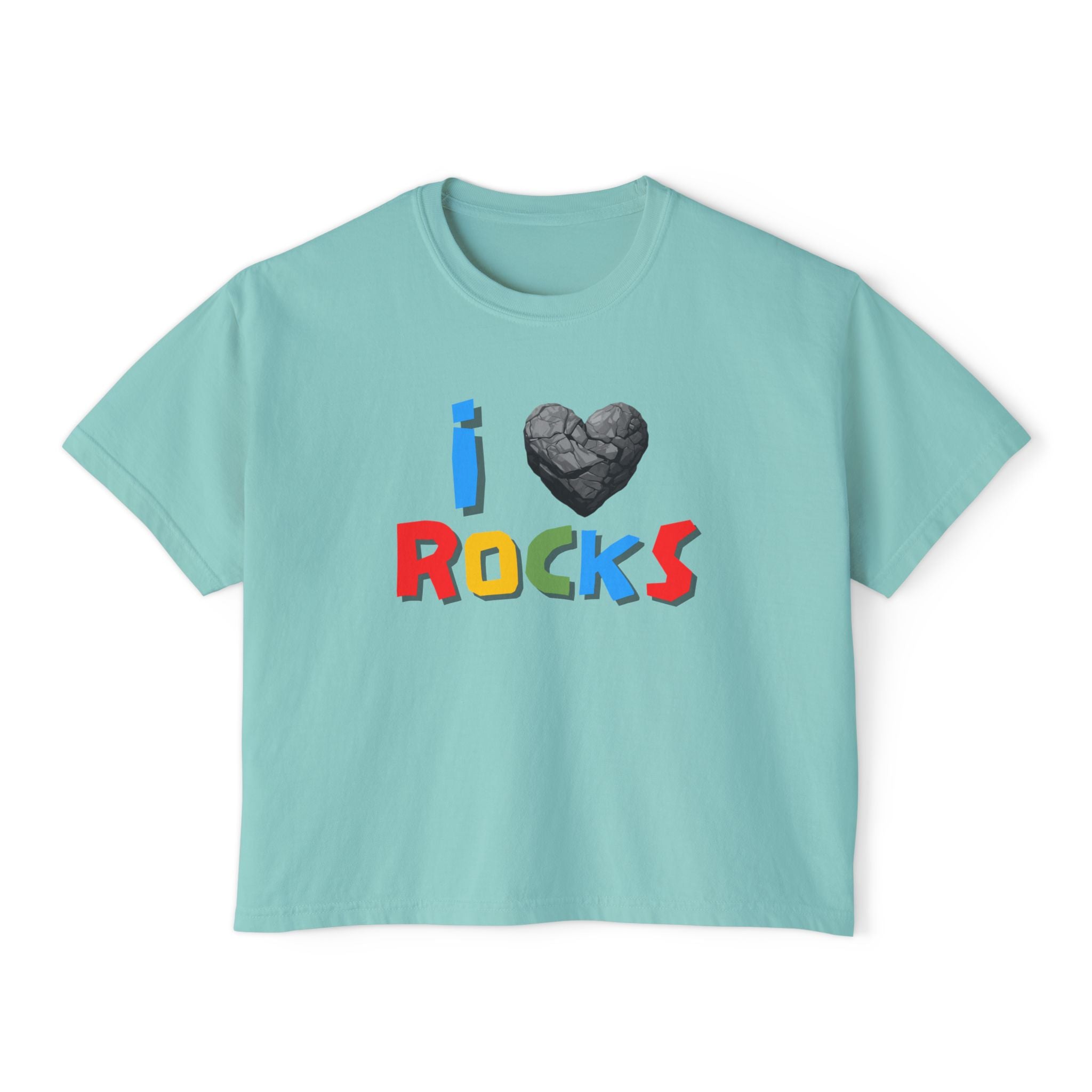 Ivory Women's Geology T-Shirt -  I Love Rocks