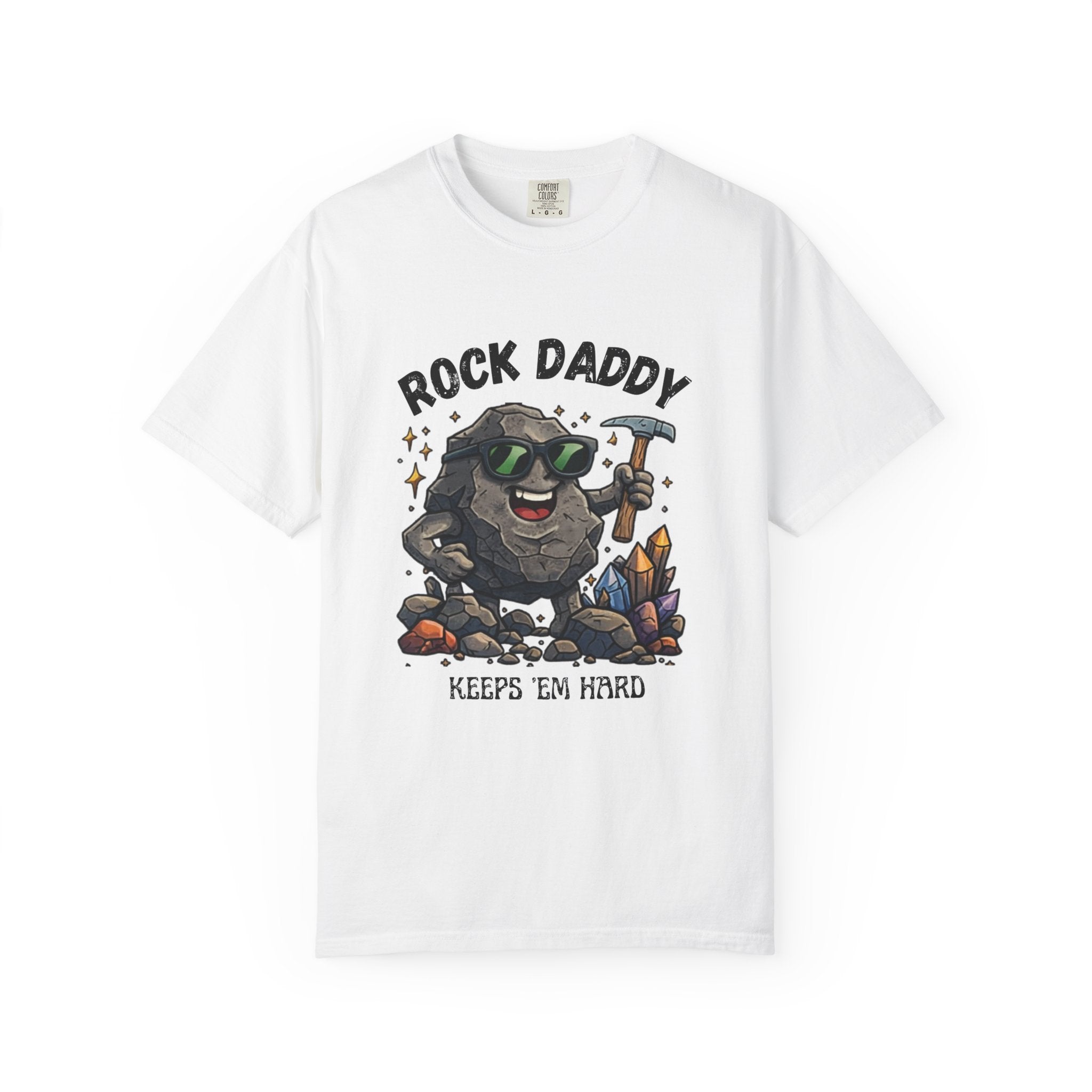 Bay Funny Geology T-Shirt: Rock Daddy