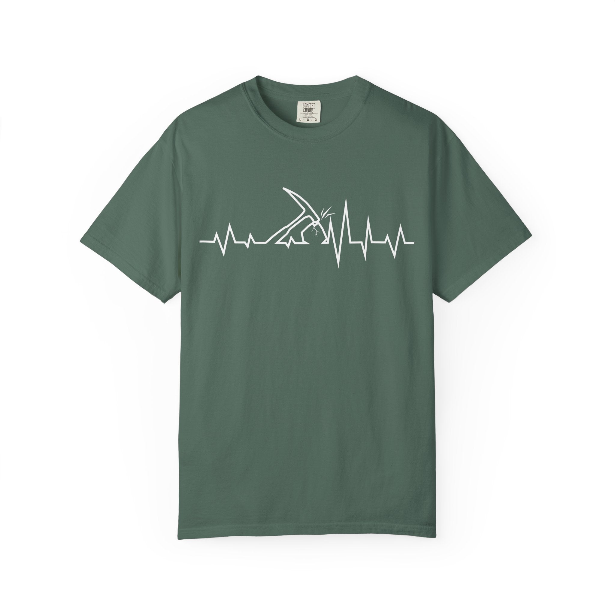 Blue Jean Funny geology t-shirt - Heartbeat of a Geologist