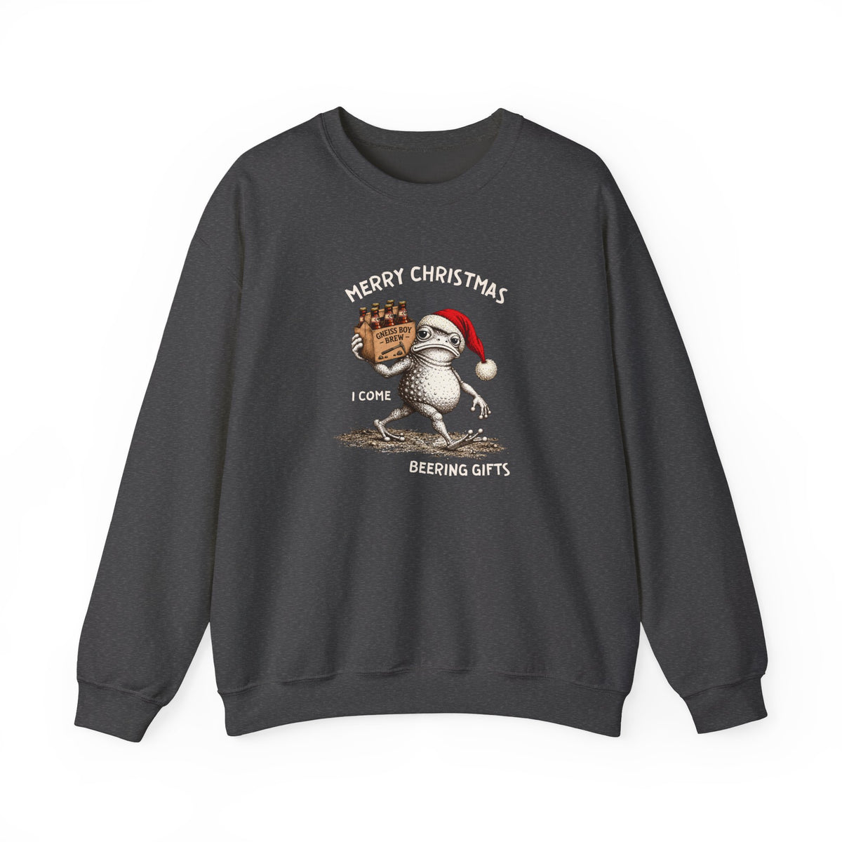 Geology Holiday Sweatshirt Crewneck: I Come Beering Gifts