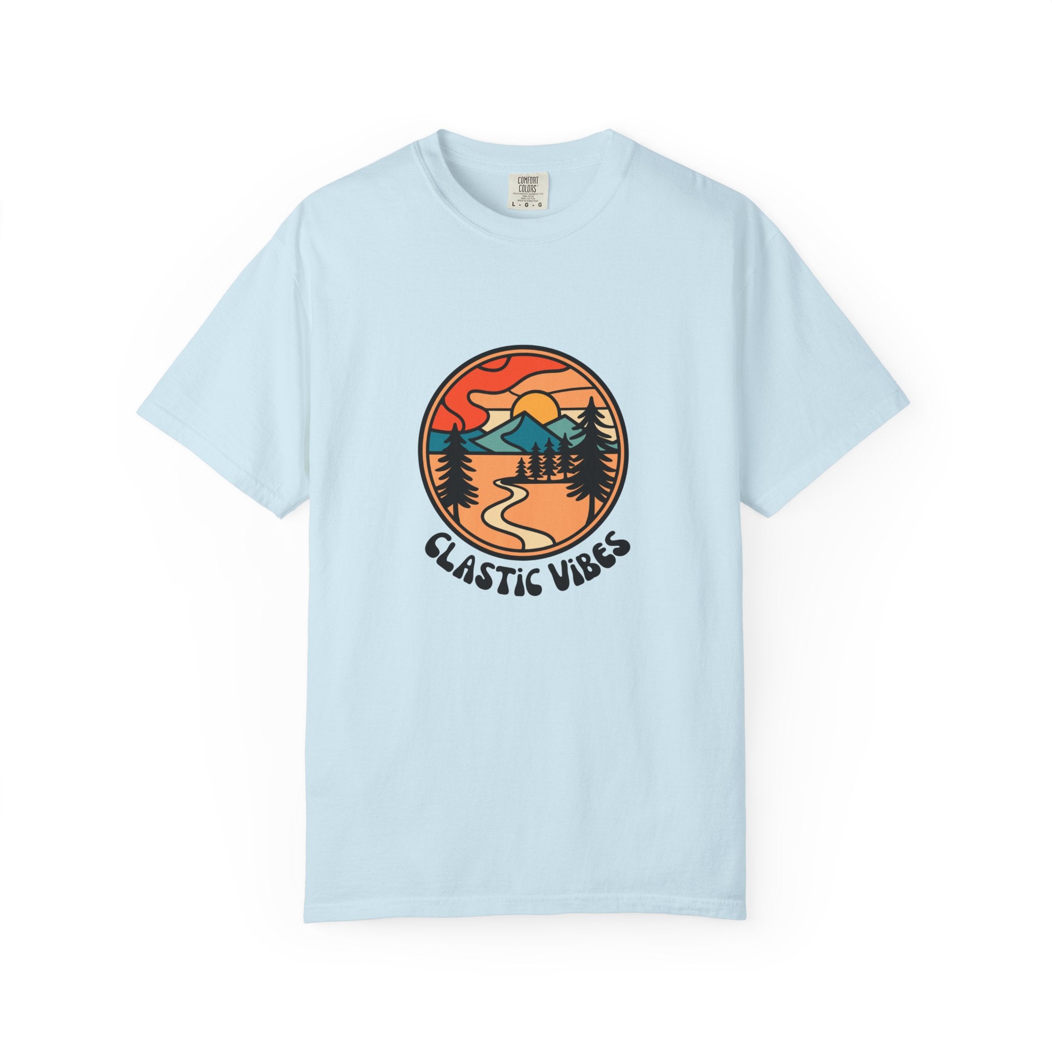 White Funny Geology T-Shirt: Clastic Vibes