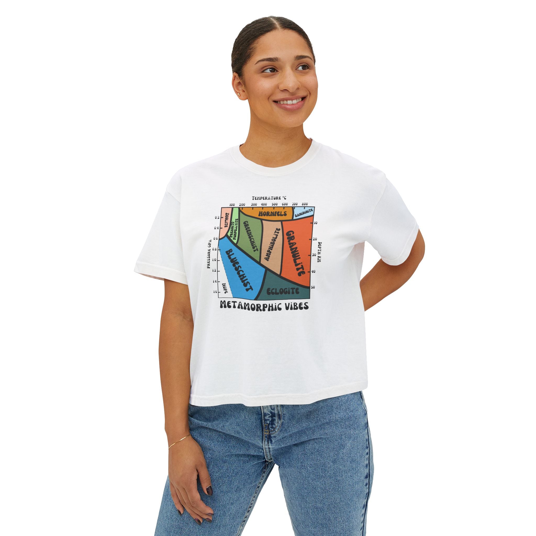 Boxy Tee: Metamorphic Vibes
