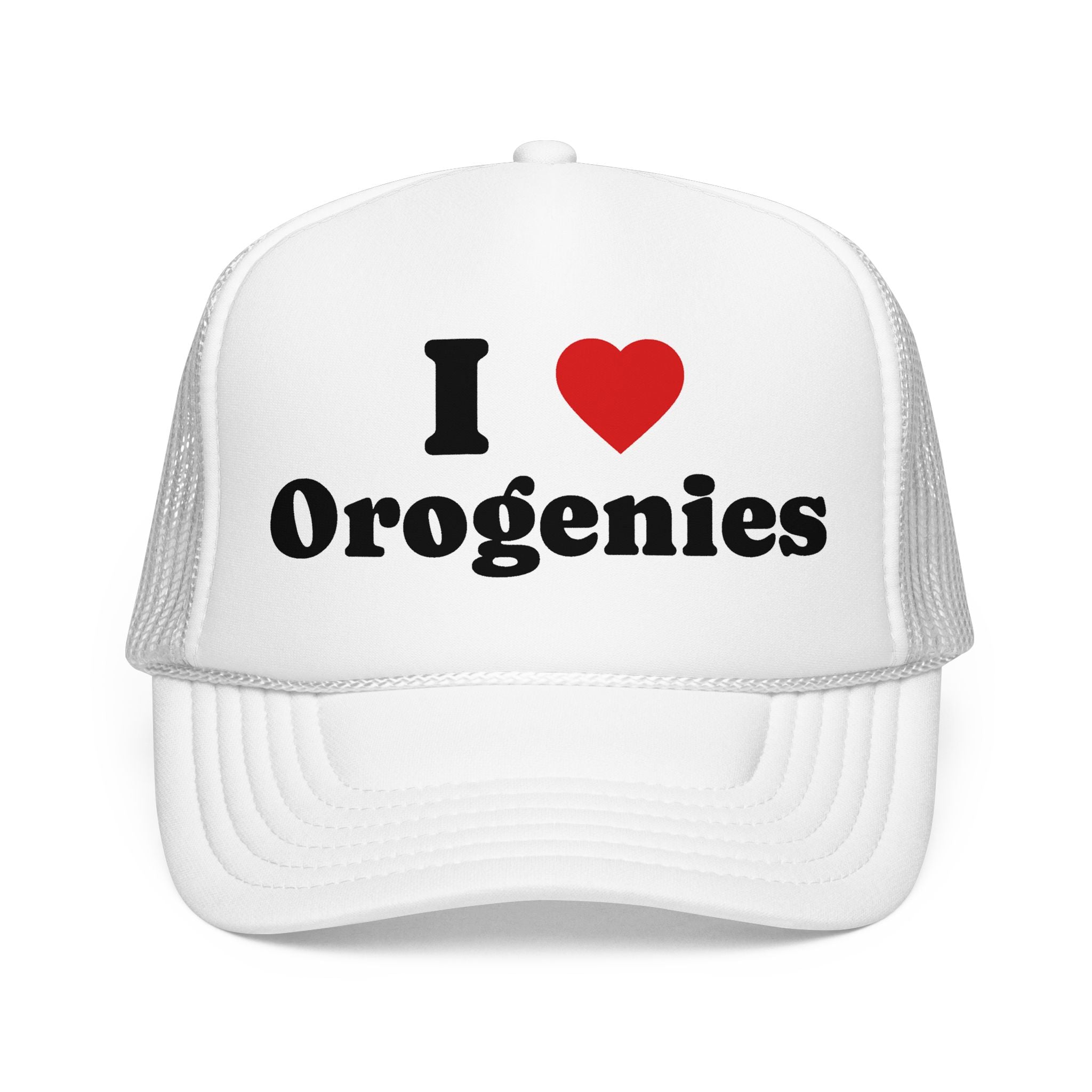 Trucker Hat: I Love Orogenies