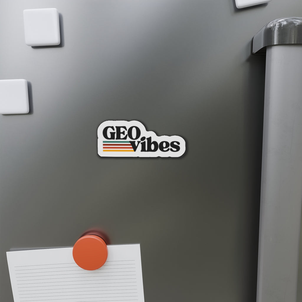 Magnet: GEO Vibes Die-Cut Magnet